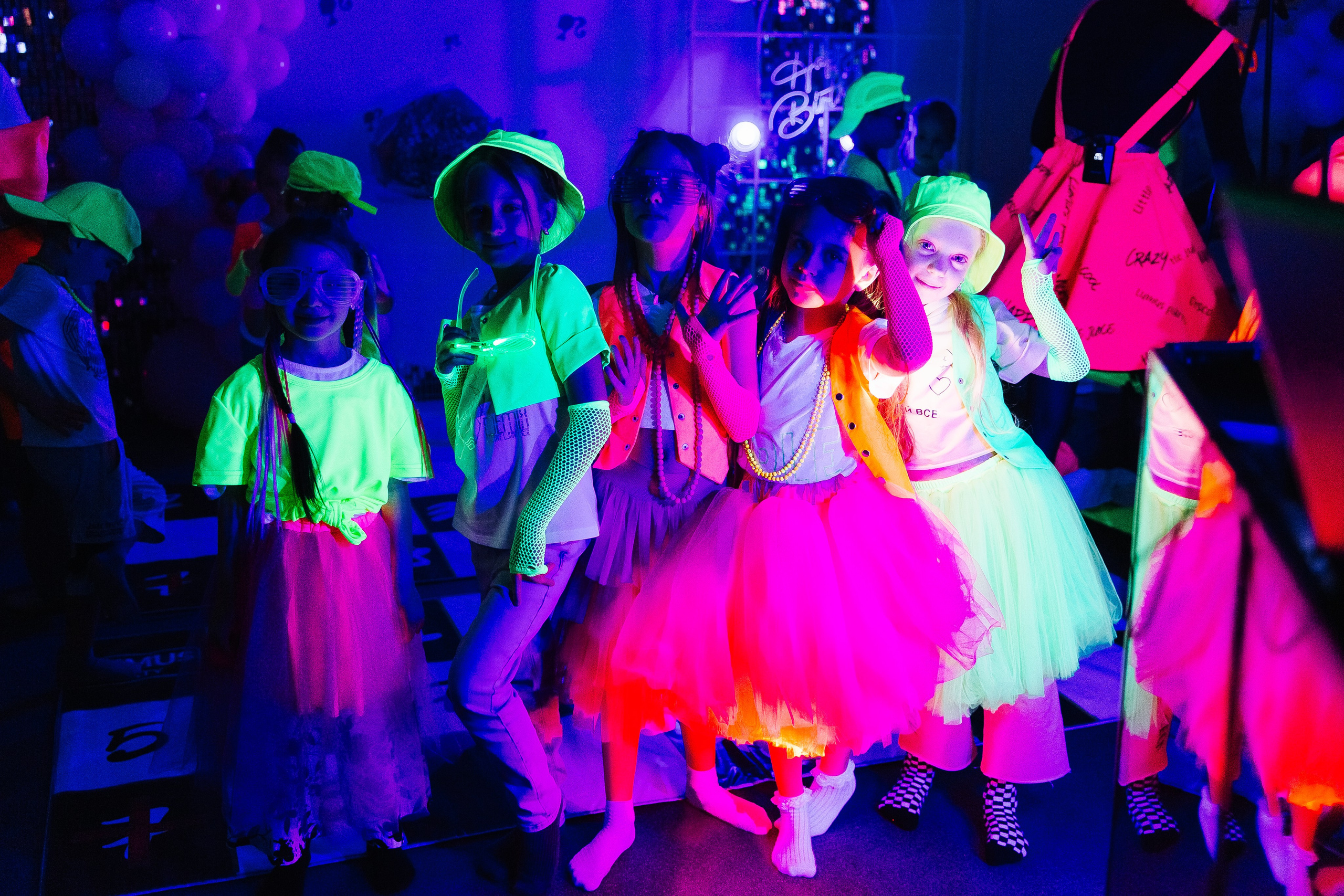 Неоновая вечеринка. Фотограф в Красноярске Любовь Малеева