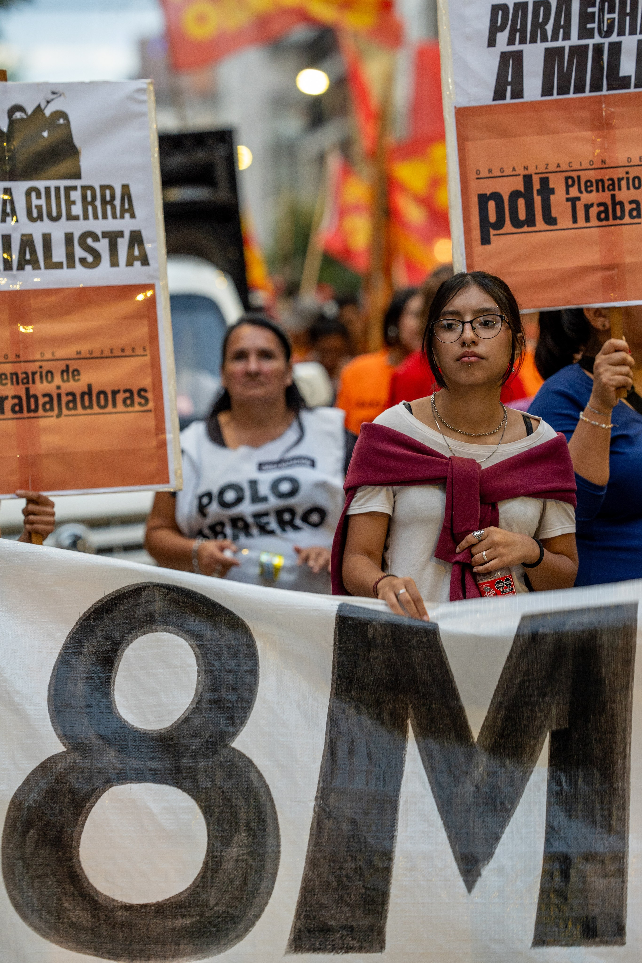 8 de marzo en Argentina. Arte de Shanti Alex