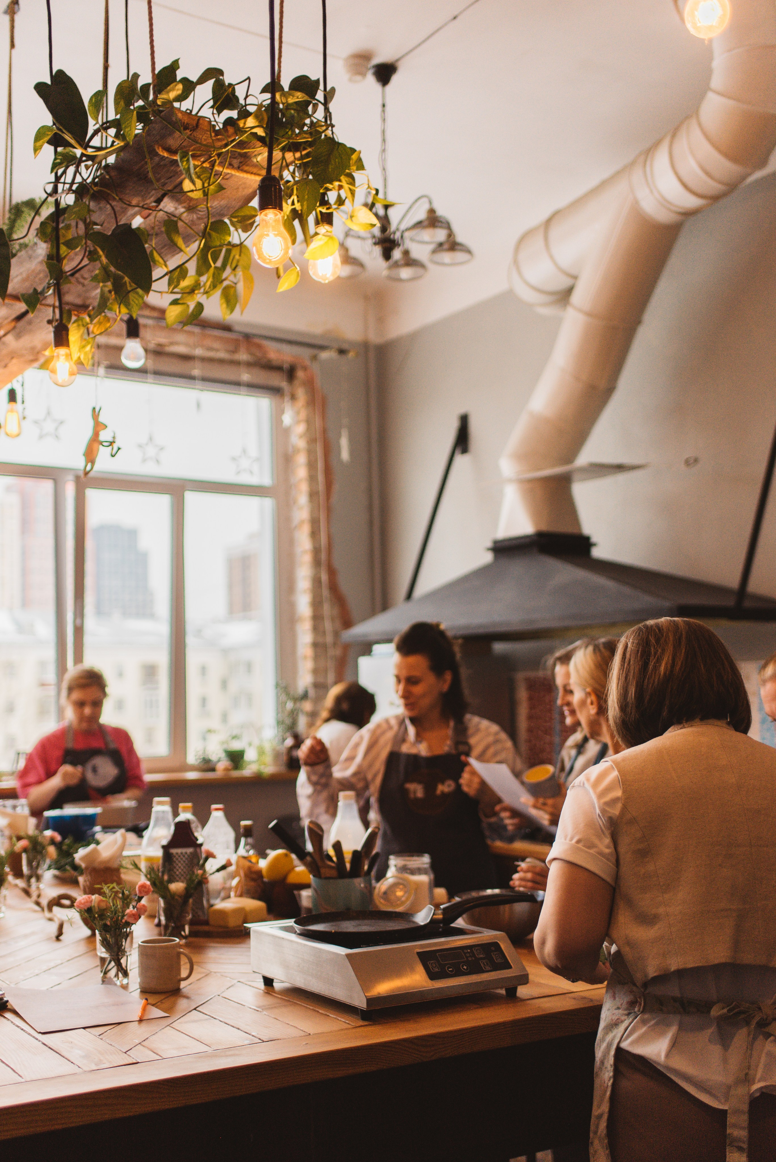 Простраство Тепло. Блинный день. Сайт портфолио