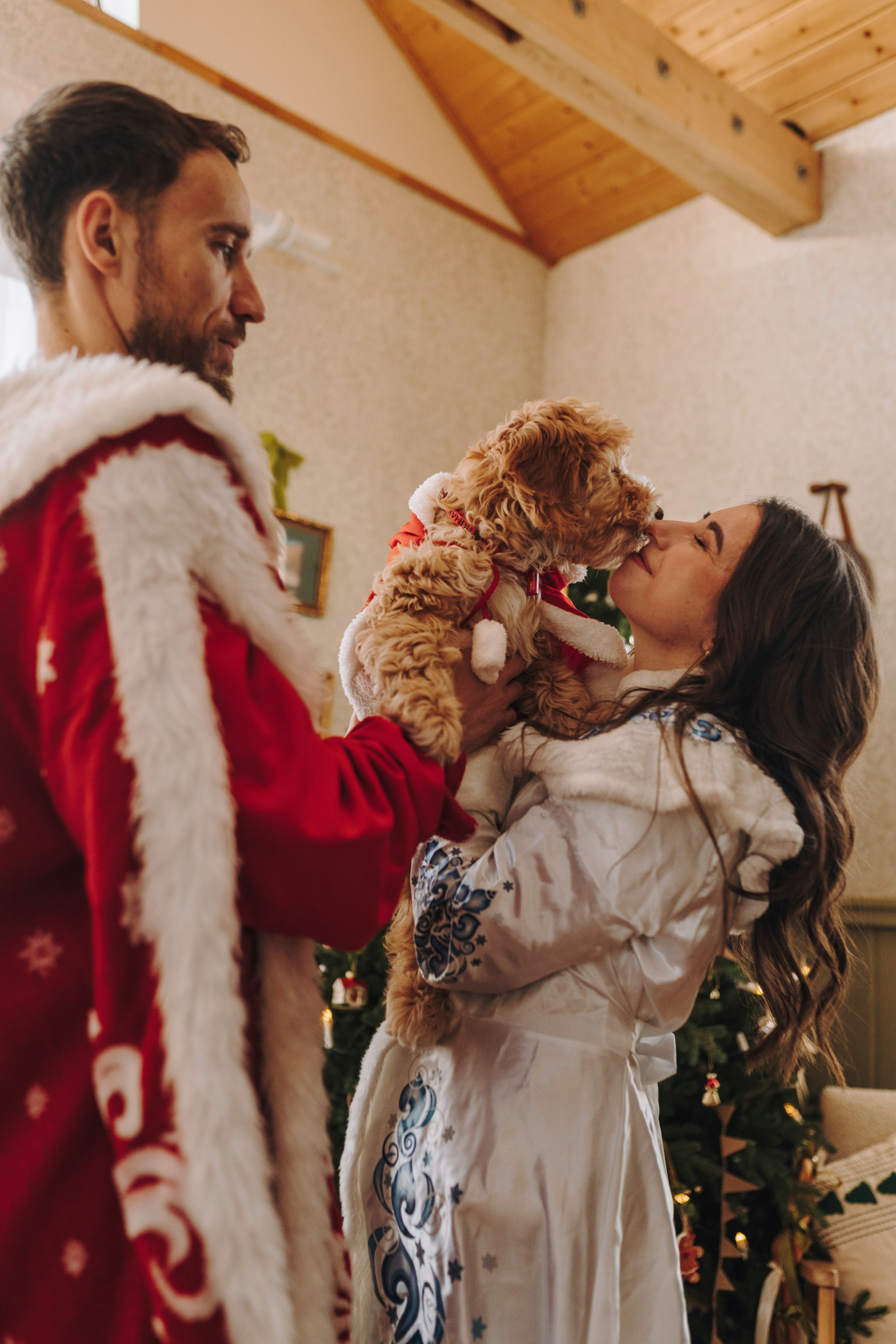 Мёрфи, Таня и Антон. Фотограф анималист в Спб недорого Олеся Майорова