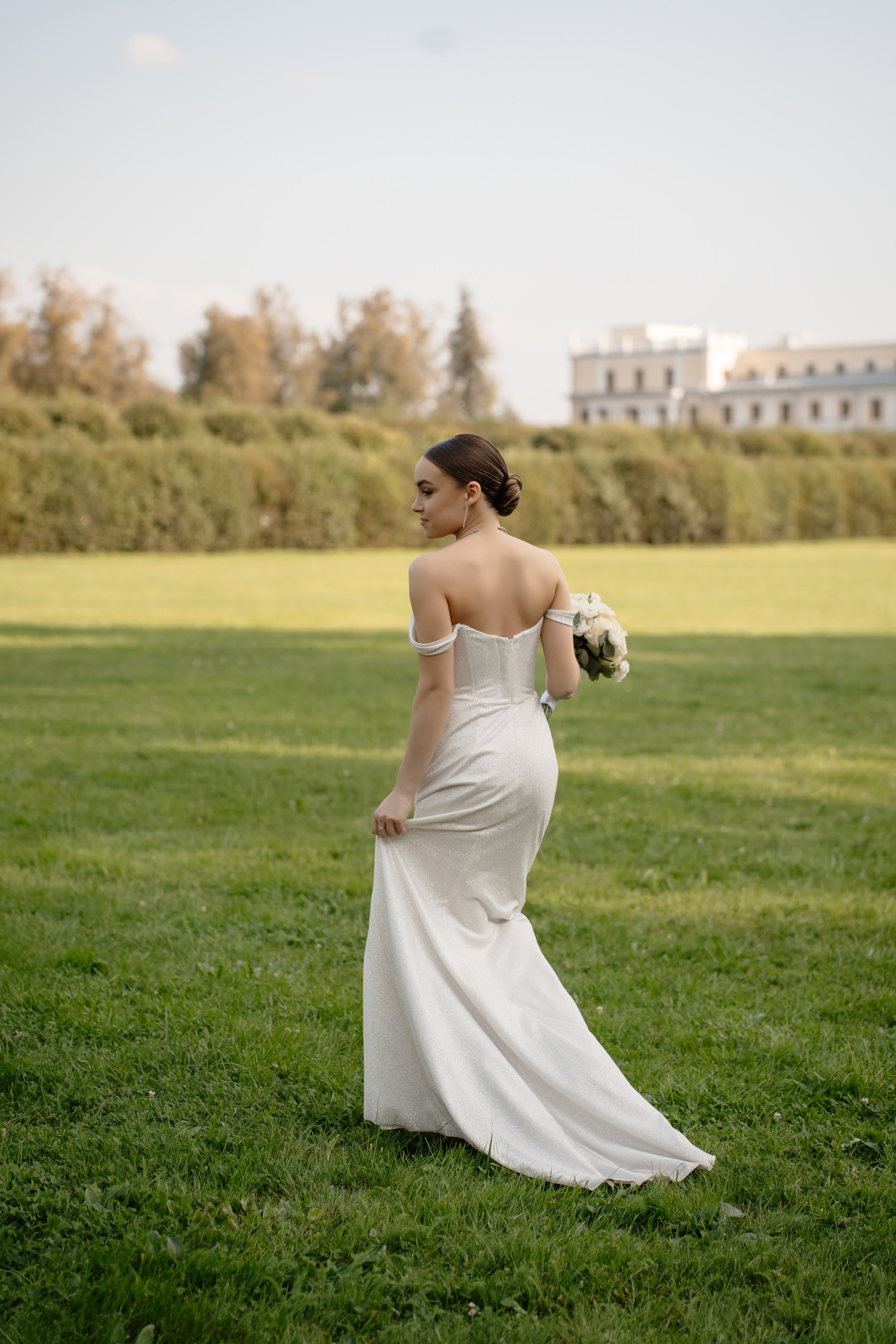 Свадебная фотосессия в парке Архангельское. Свадебный и семейный фотограф в Москве Светлана Зоткина