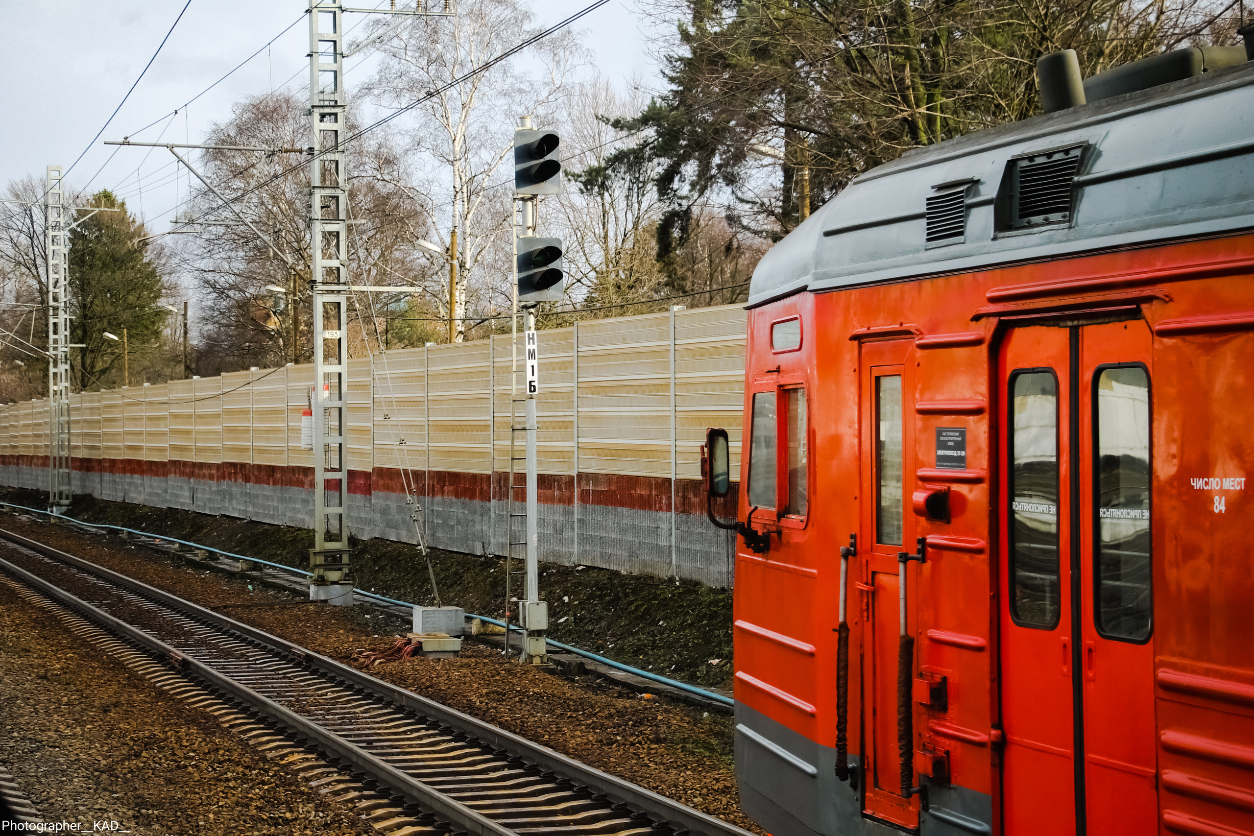 Железная дорога. Photographer K.A.D