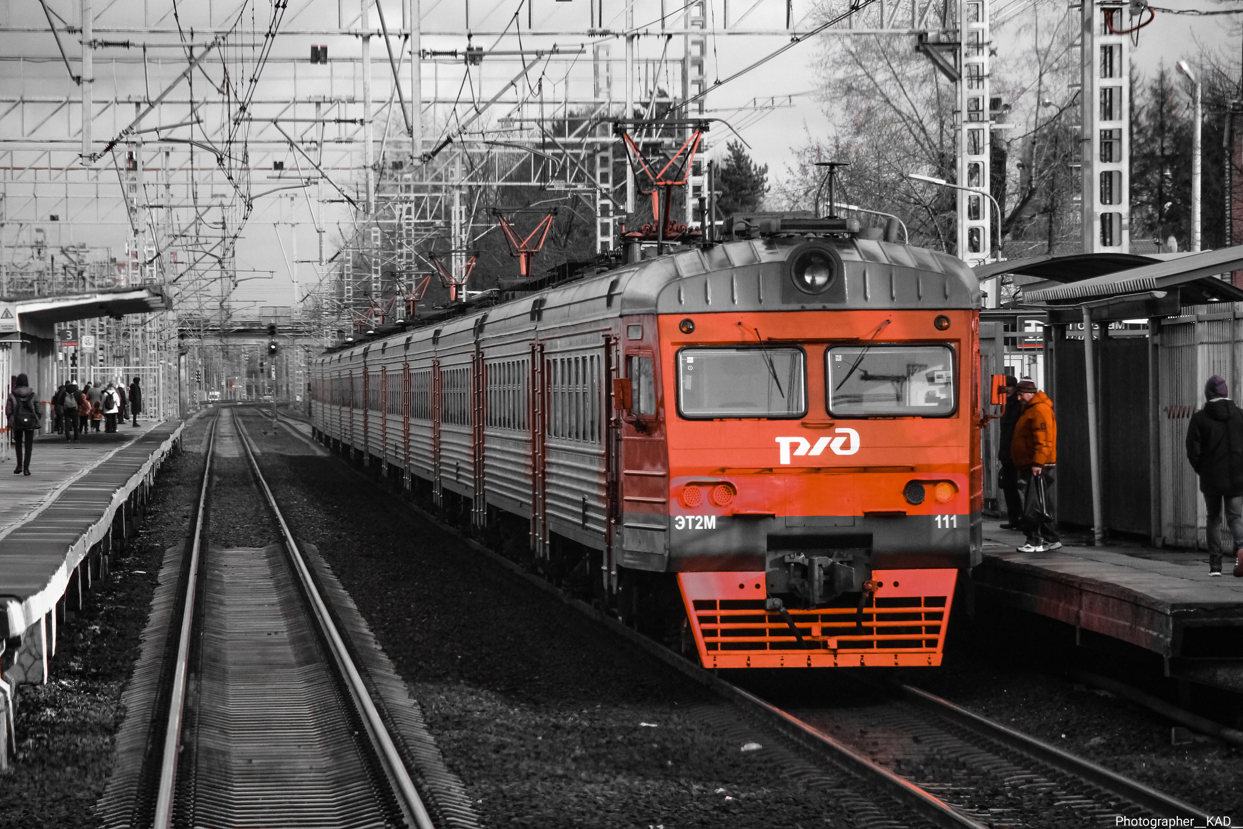 Железная дорога. Photographer K.A.D