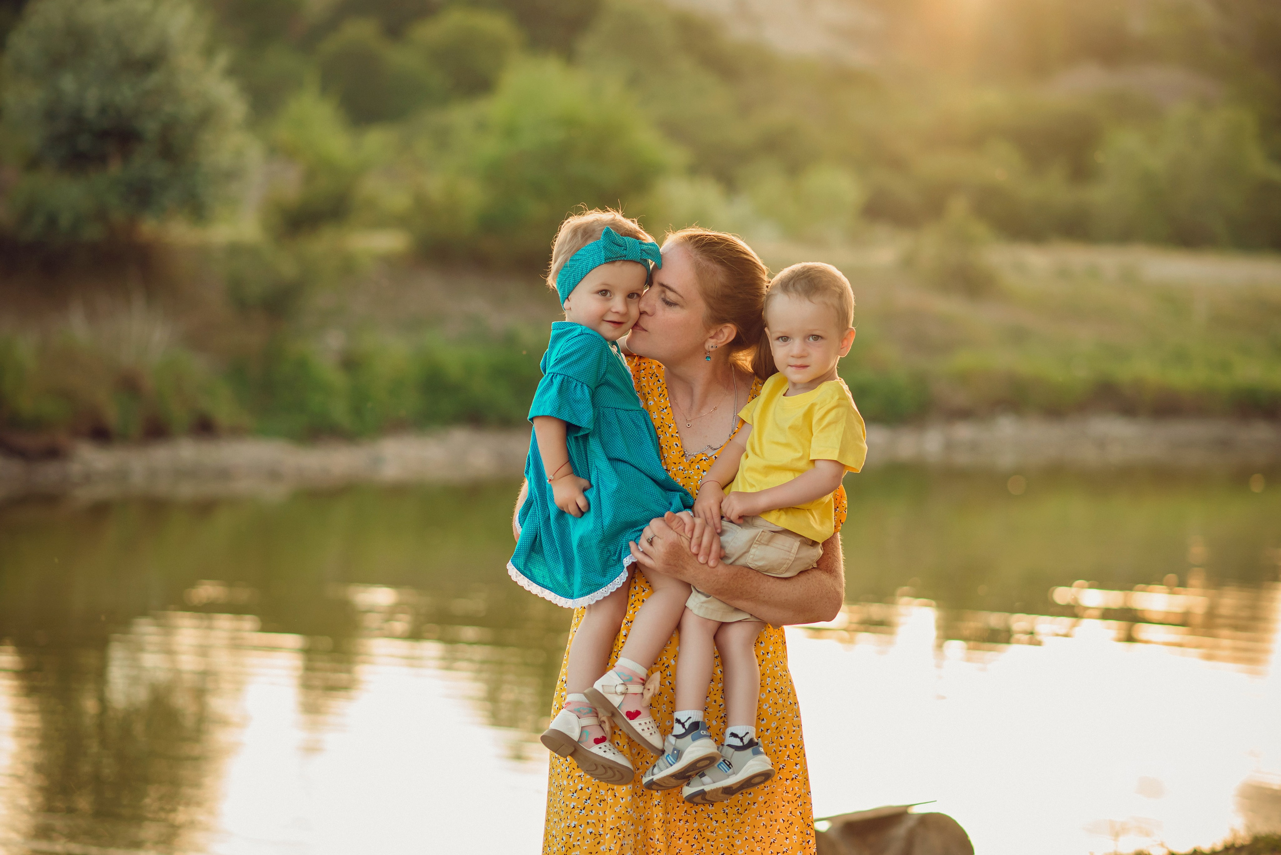 Большая семья. Семейный фотограф в Краснодаре