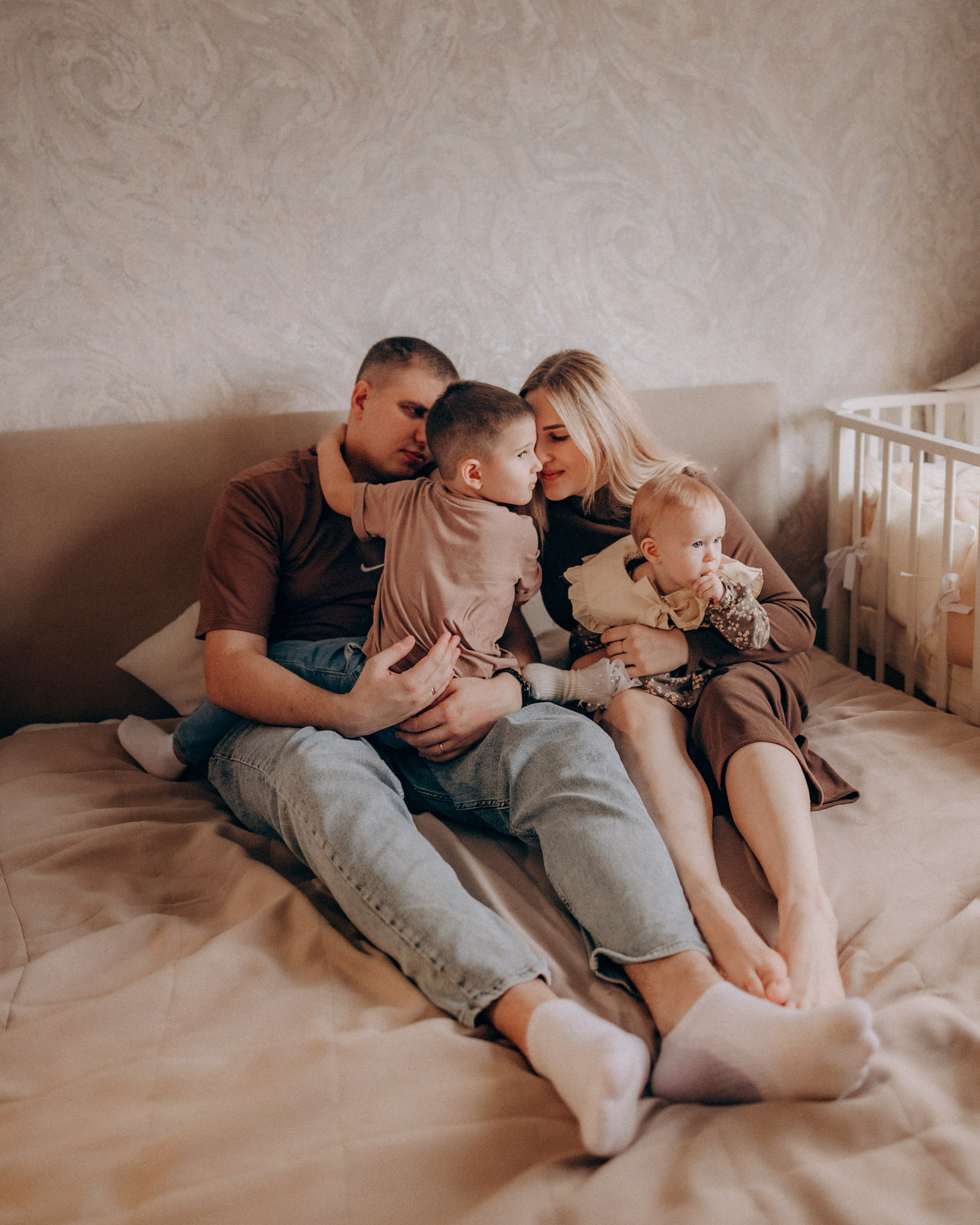 Семья Кикоть. Фотограф Юлия Стрыгина