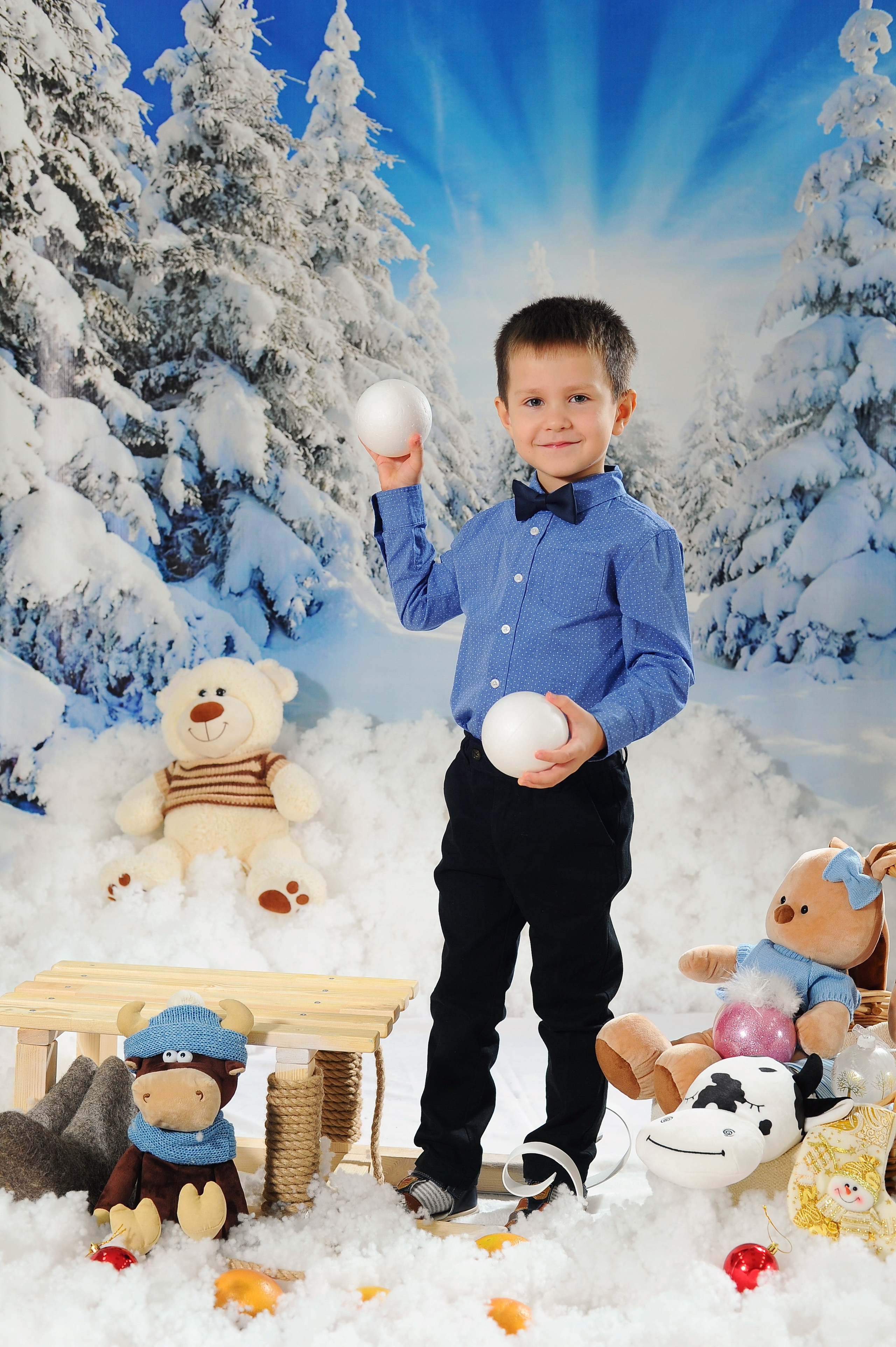 Новогодний лес