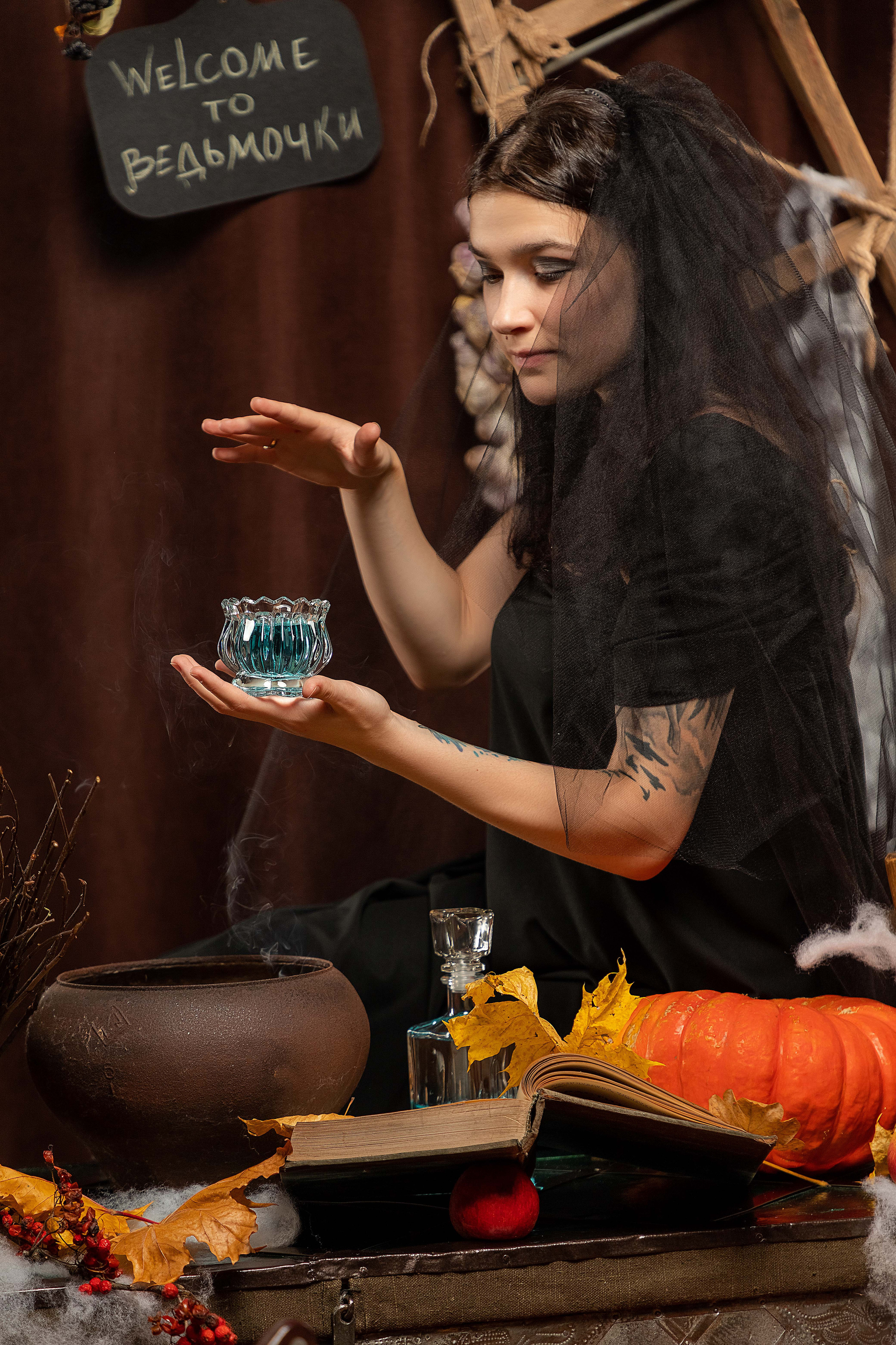 Фотосессия в стиле Halloween. Коммерческий фотограф Андрей Тремасов