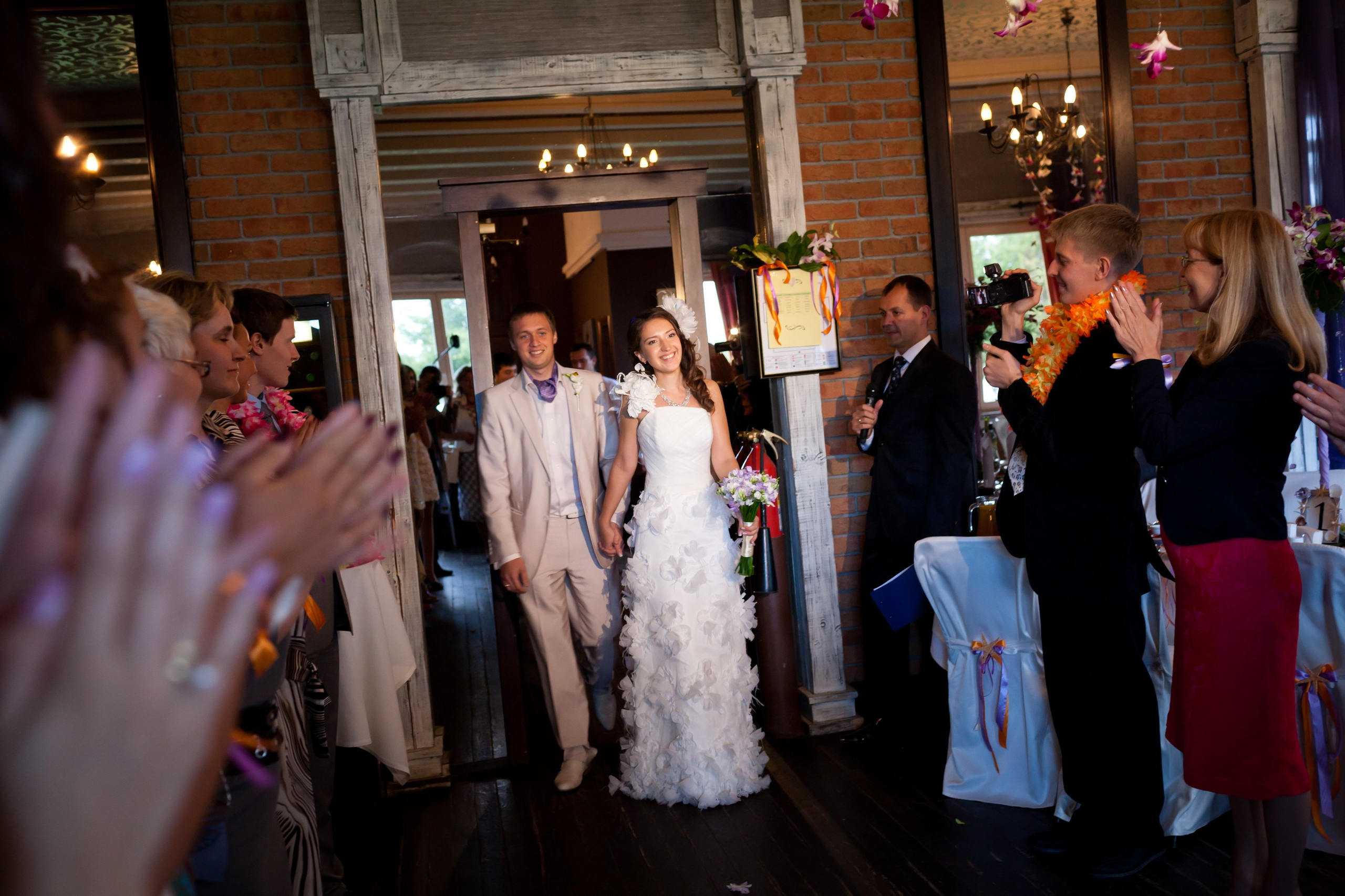 Съемка свадьбы в Серебряном бору. Фотографы в Москве Светлана Устинова и Сергей Грачев