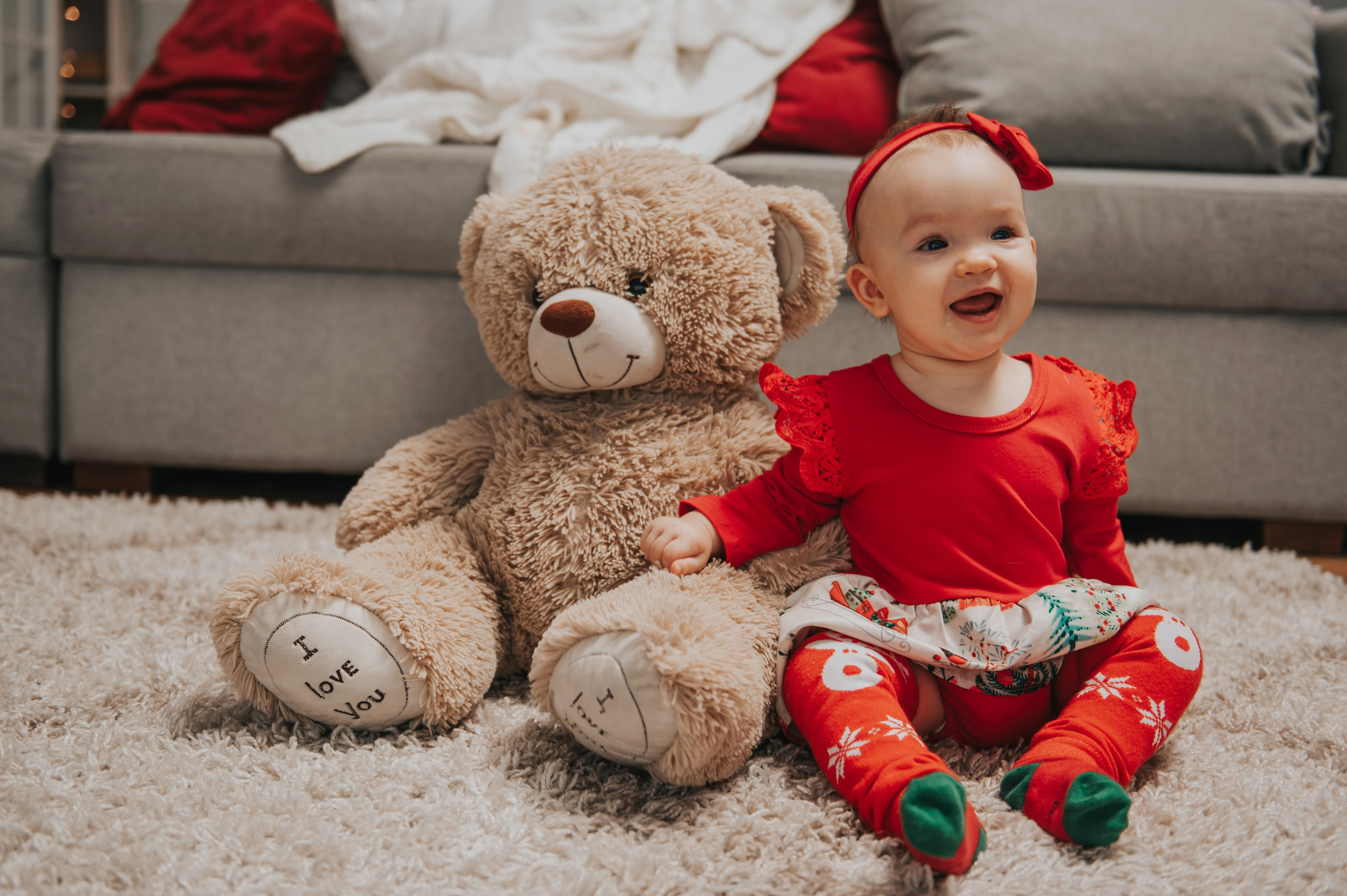 Новогодняя студийная съемка для малышки. Свадебный и семейный фотограф София Невская