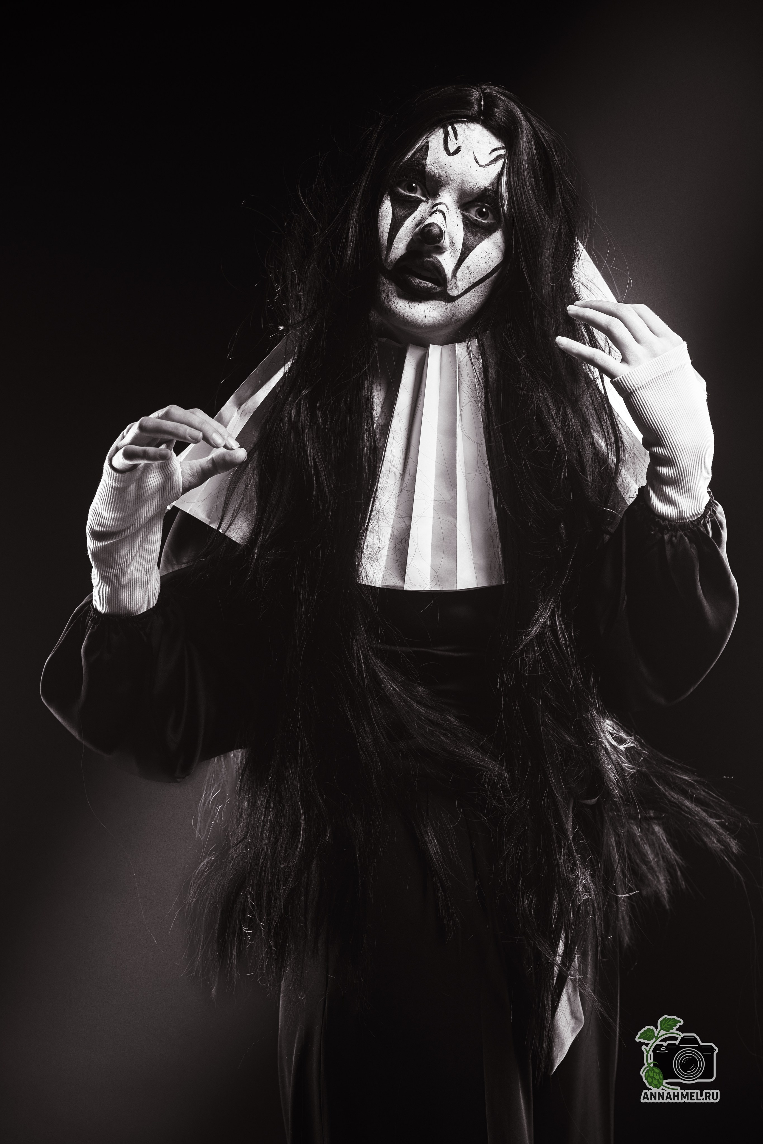 Съёмка Клоун. Фотограф Анна Хмель