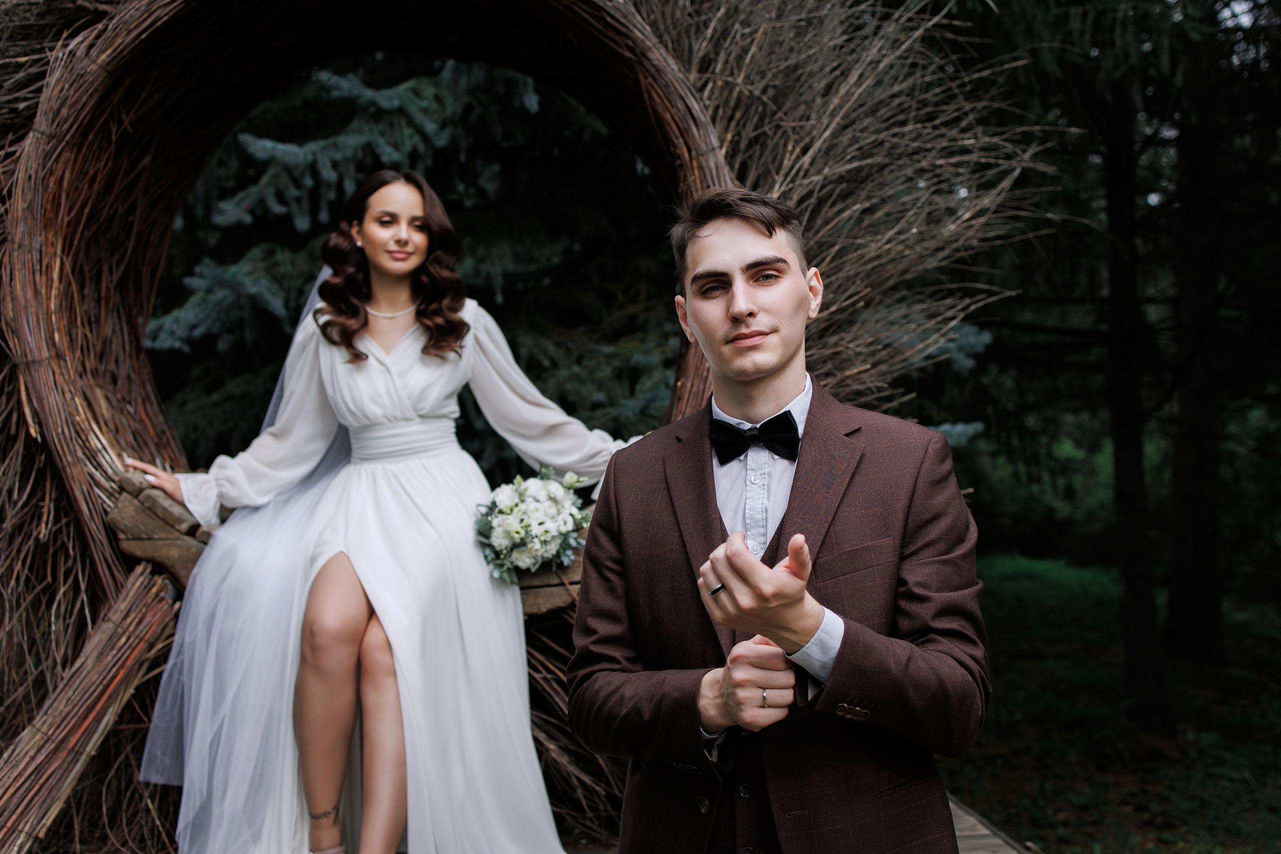 Екатерина и Денис. Свадебный фотограф в Омске Яна Савина