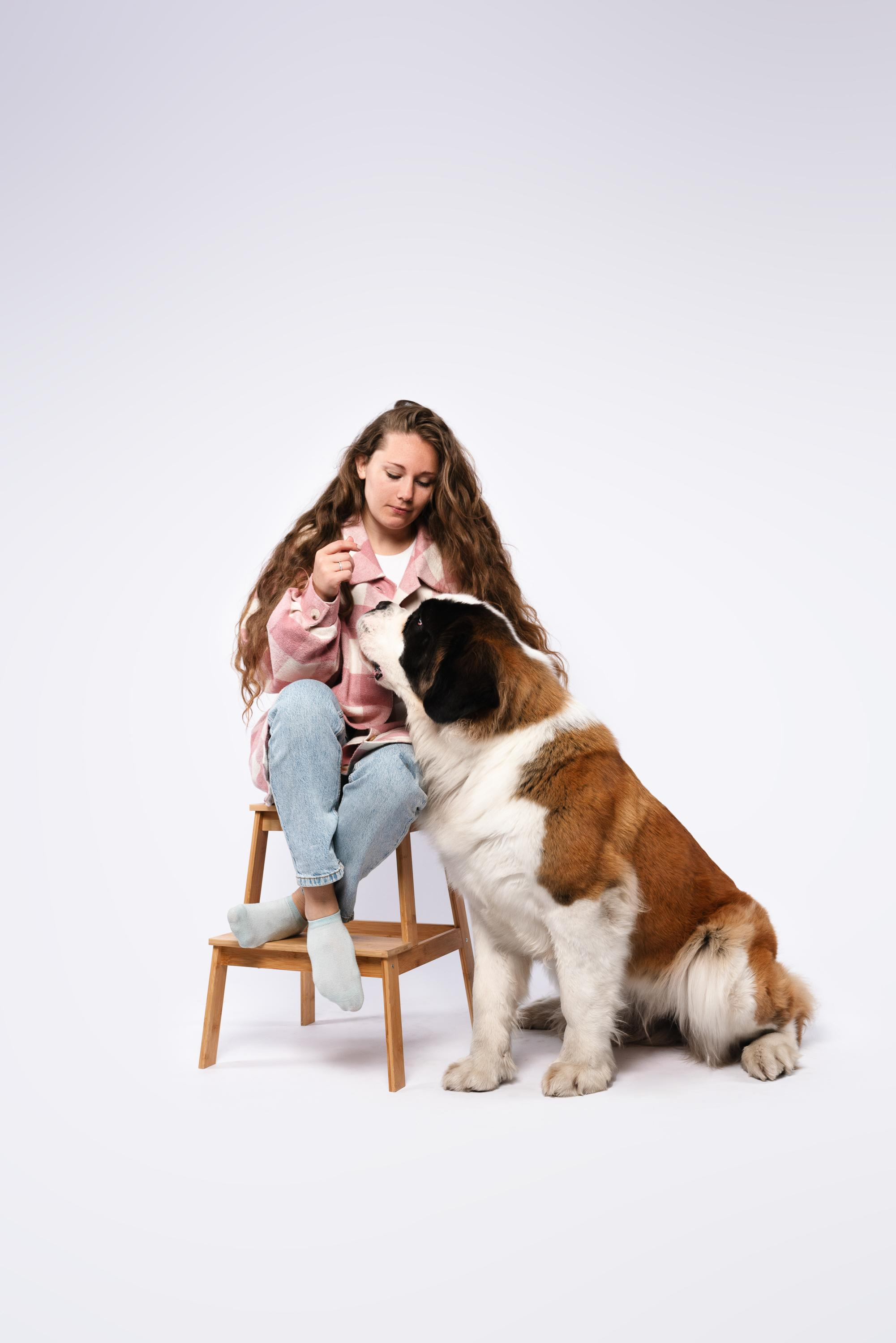 Оля и Эмма. Фотограф анималист Осипчикова Мария