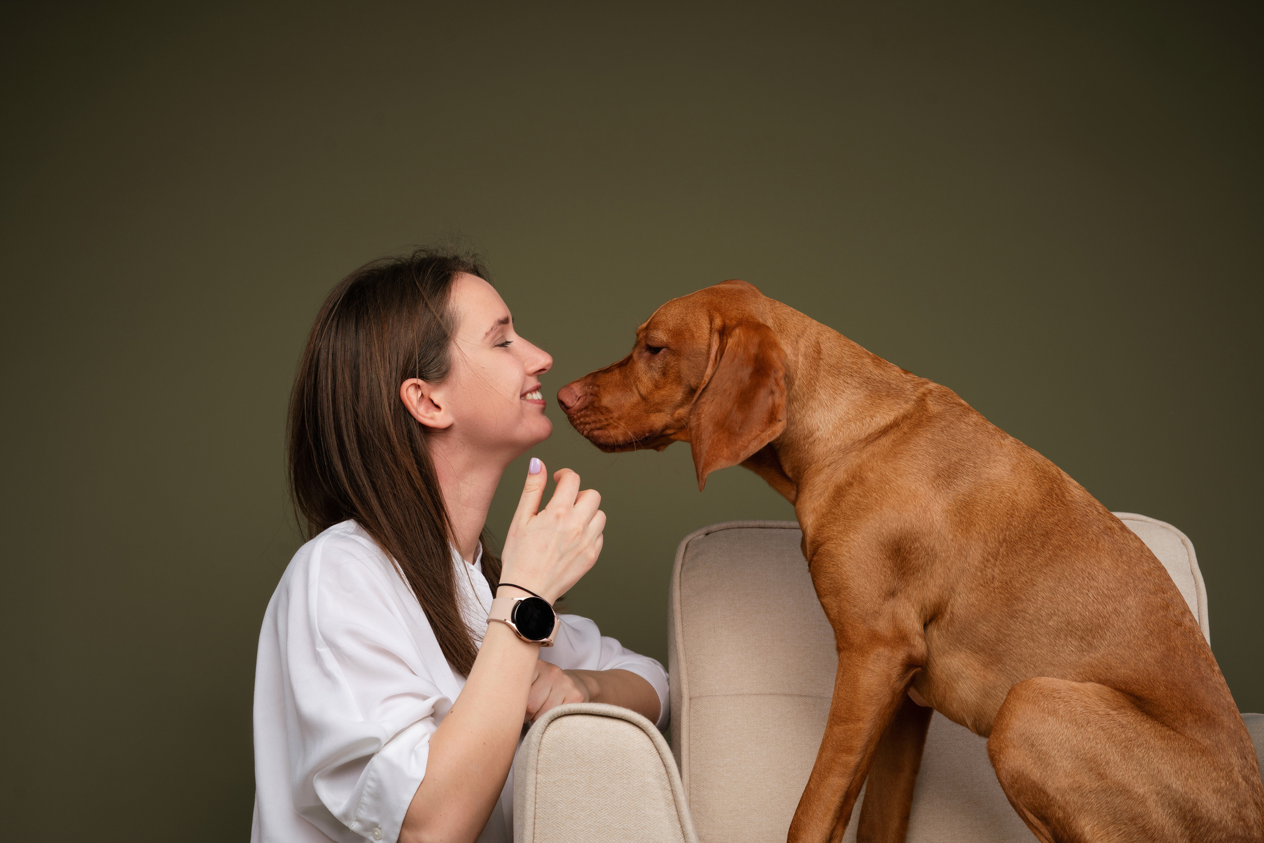 Лиза и Флора. Фотограф анималист Осипчикова Мария