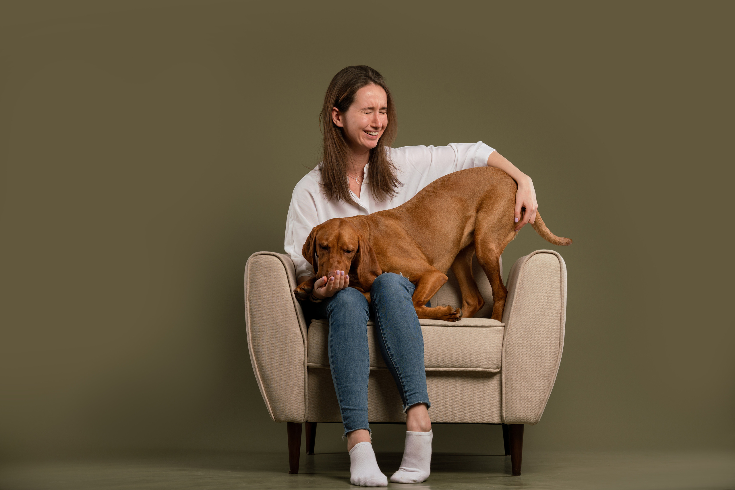 Лиза и Флора. Фотограф анималист Осипчикова Мария