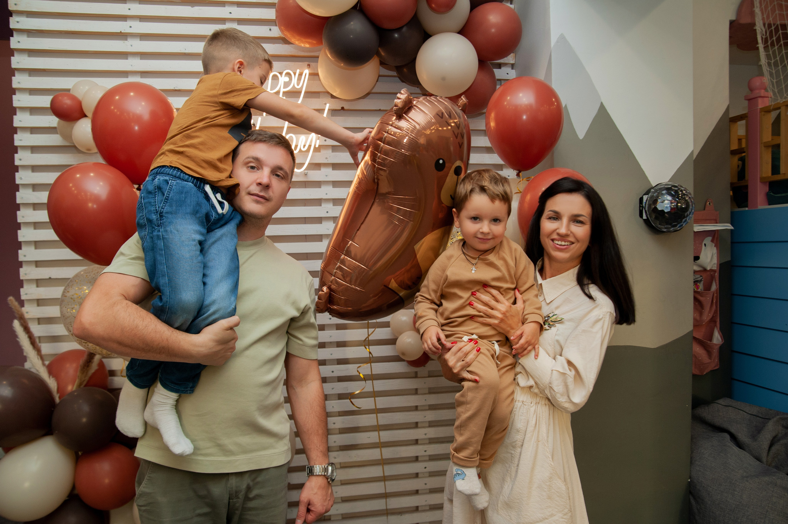 День рождения Данила 3 годика. Фотограф в Красноярске