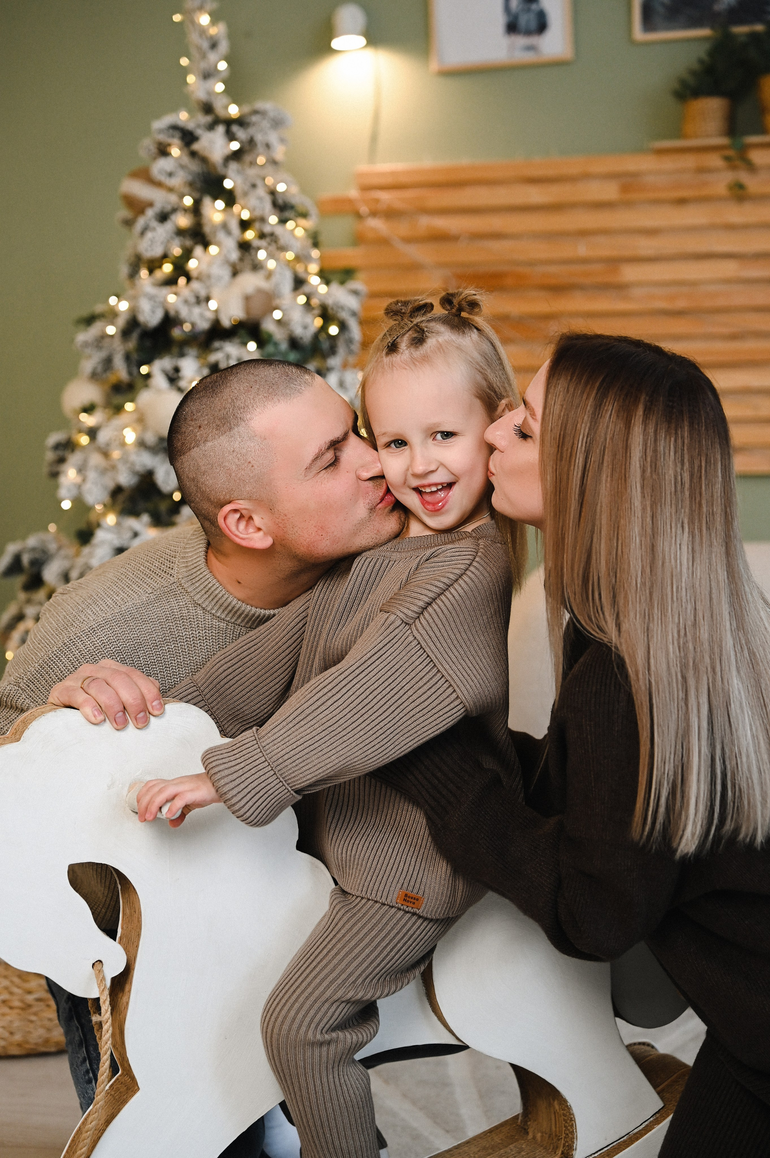 Семейная новогодняя. Фотограф Ярута Оксана / Ростов-на-Дону