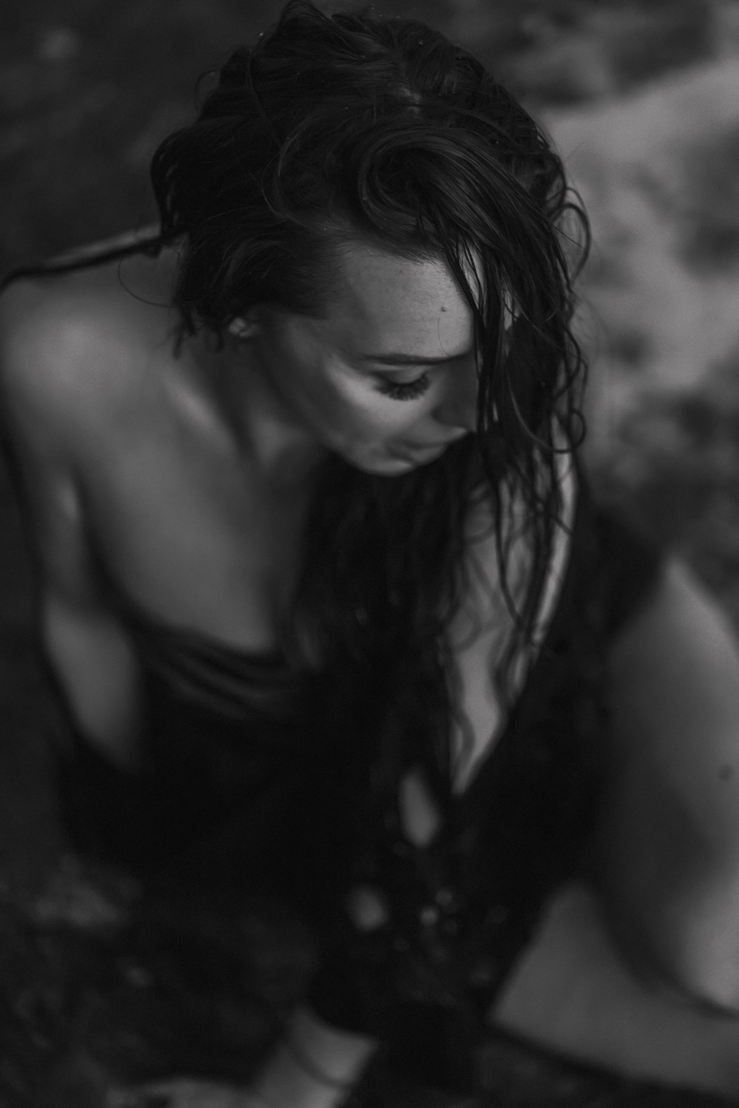 Юлия. Заката на скале Парус. Семейный и портретный фотограф в Геленджике Любовь Бодрова