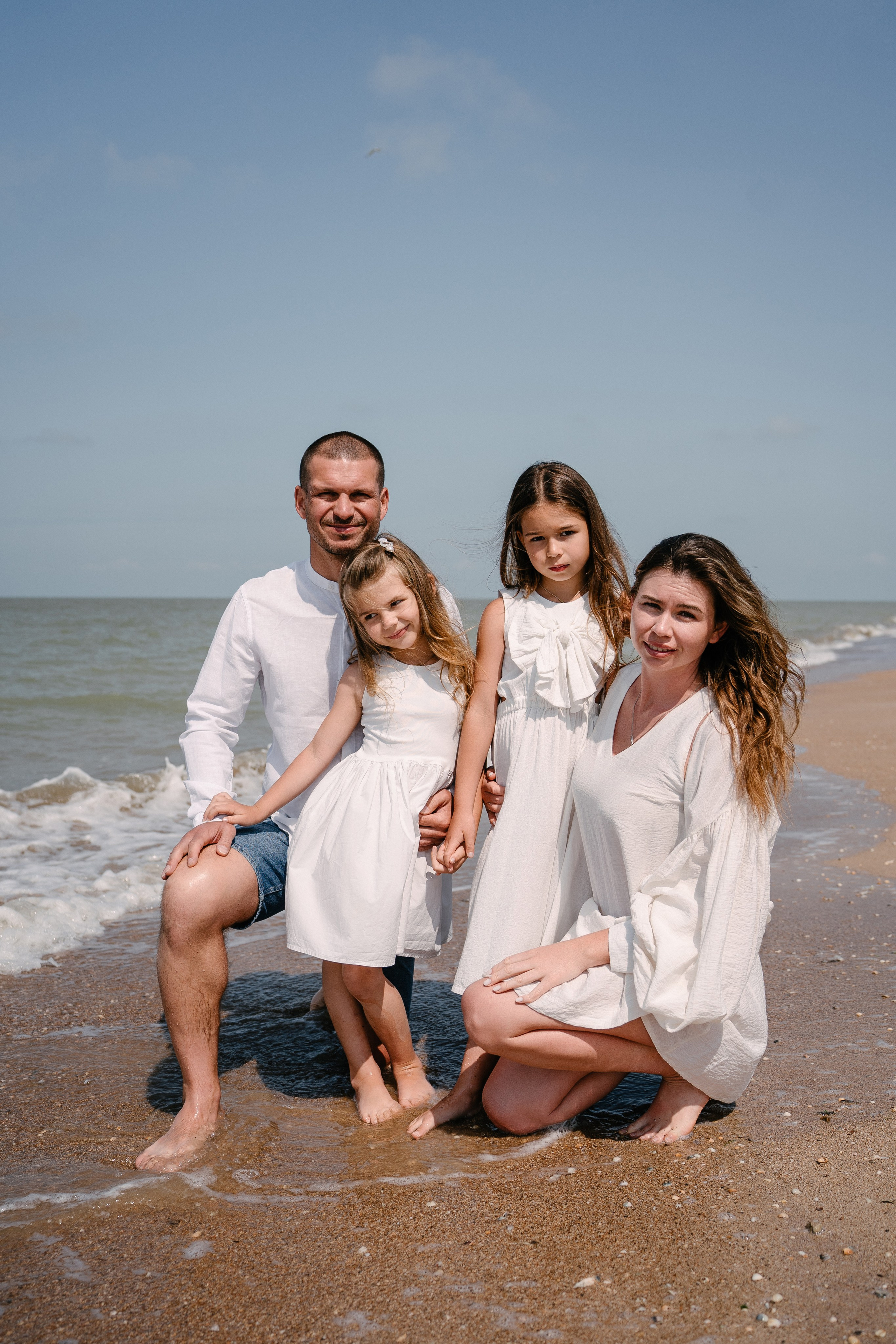 Артем, Мила, Маша и Даша. Свадебный и семейный фотограф в Воронеже Анастасия Бойко