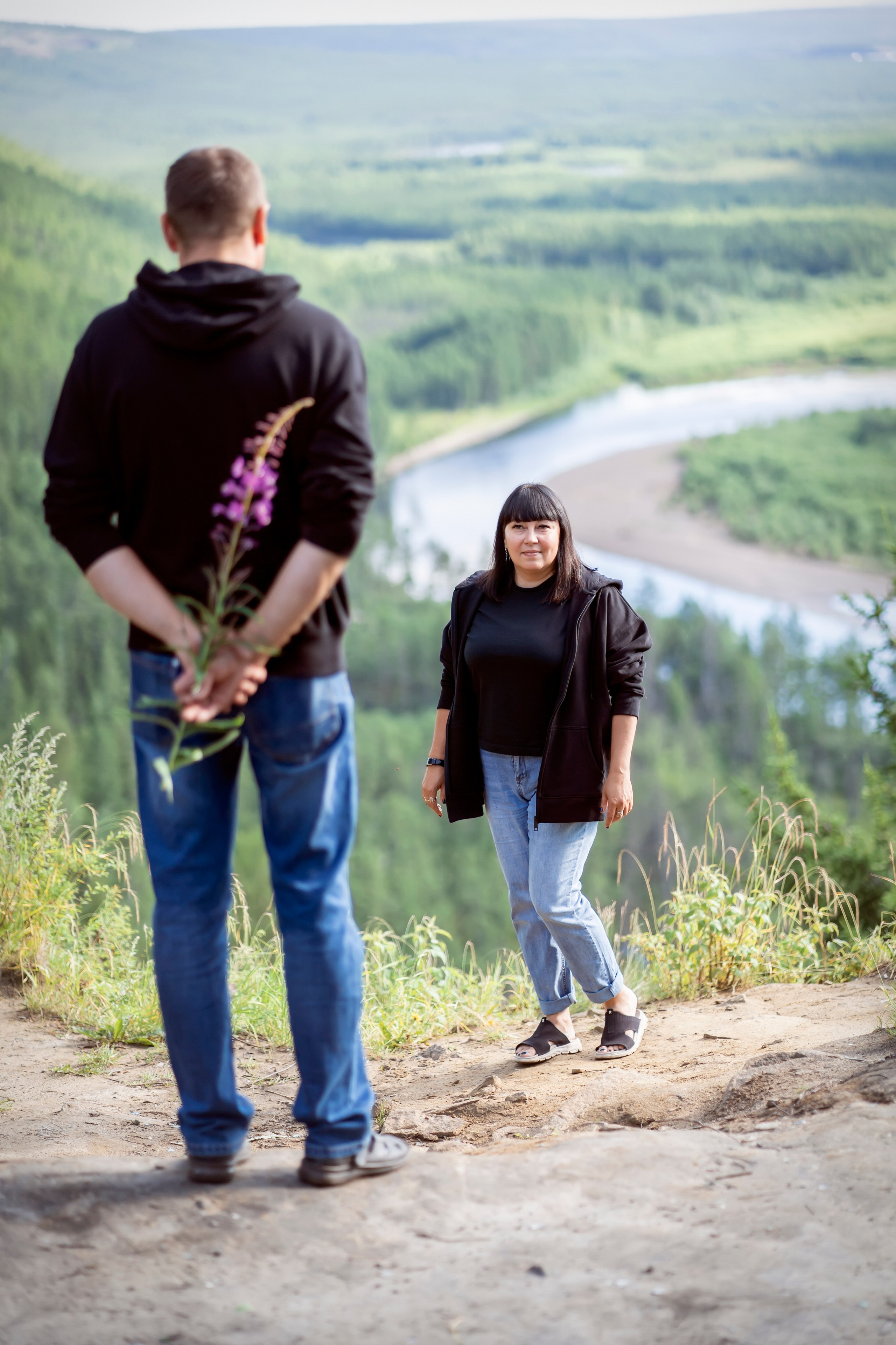 Летняя прогулка на АЯМовской скале. Семейный и детский фотограф в Хабаровске Анна Гриневич