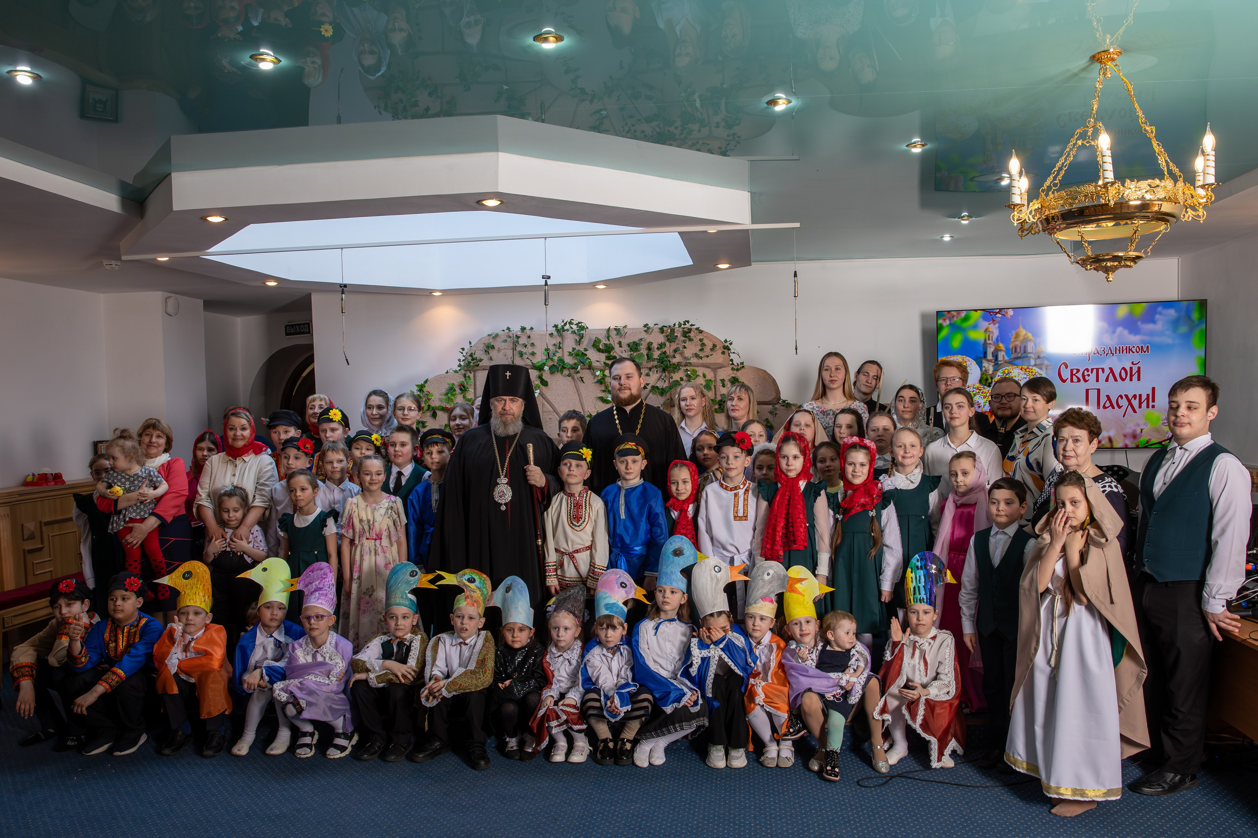 Пасхальный концерт Воскресная школа 2025. Фотограф Таинств Крещение и Венчания г. Магадан Власова Ульяна