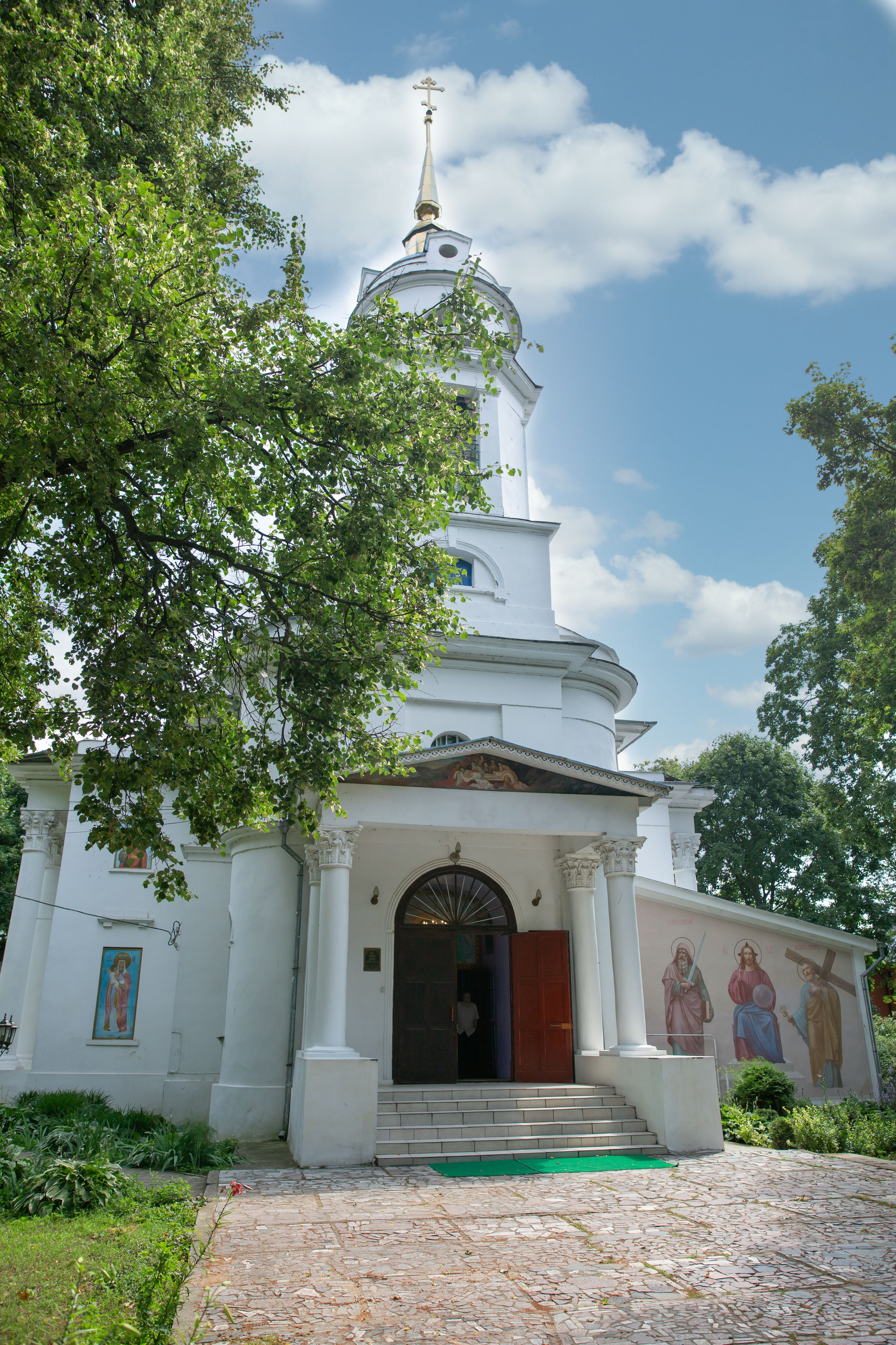 Крещение Амелии. Храм Рождества Христова в с. Михалево. Семейный и детский фотограф Анна Петракова