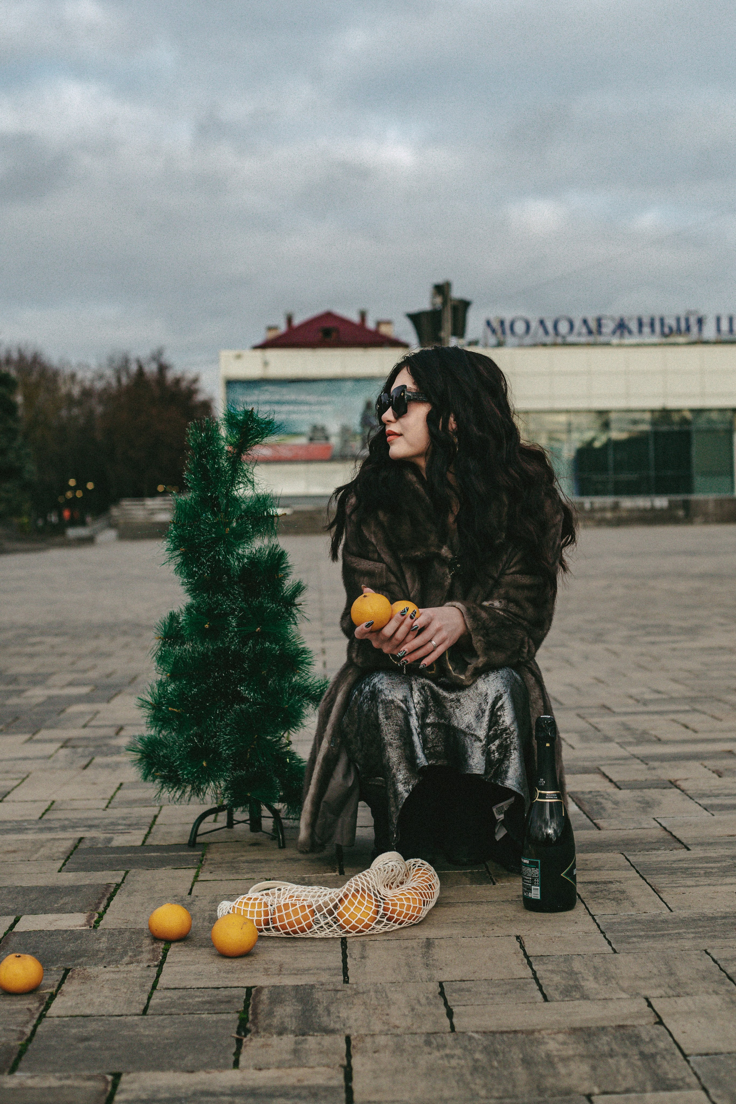 Лиза Новый год. Портретный фотограф Москва Юлия Трякина