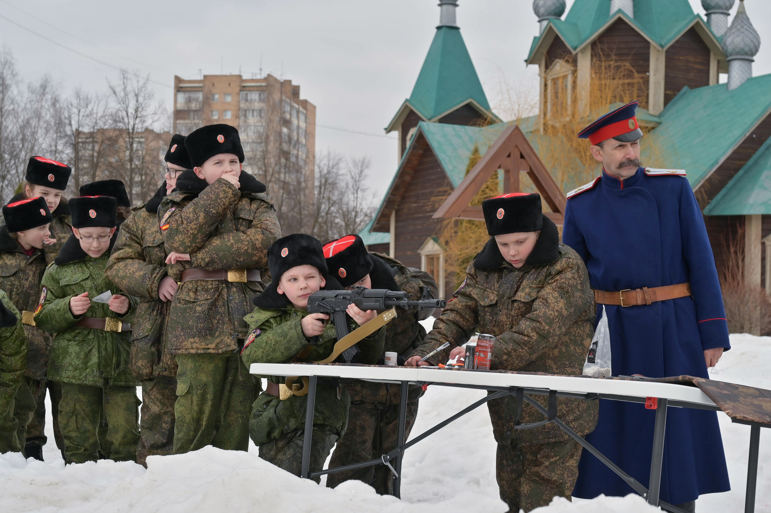 Кадетский класс. Выезд в г. Чкаловский МО. Фотограф Анна Мельникова | Москва