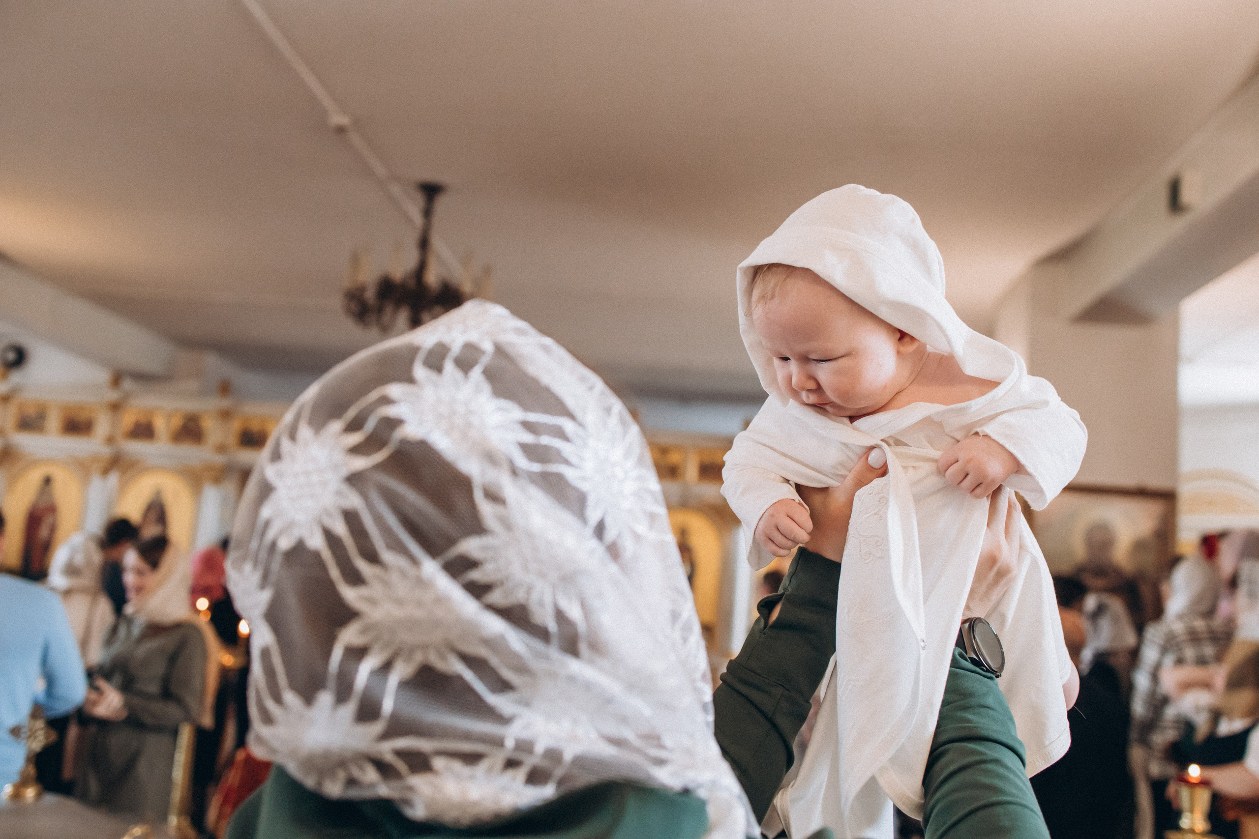Крещение. Семейный фотограф Нижневартовск Тюмень Ефимова Ирина