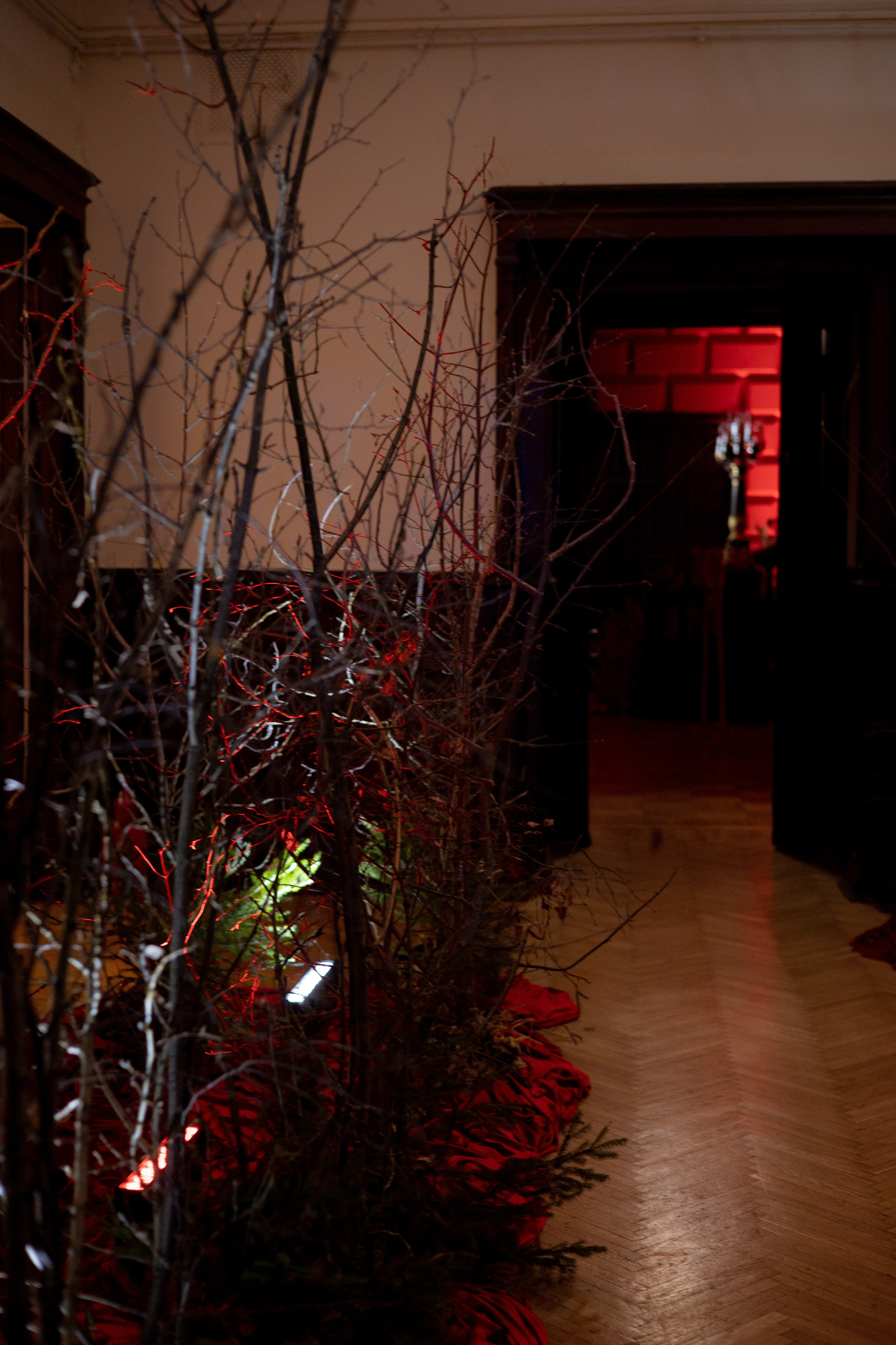 Новогодний корпоратив в фольклорном стиле. Особняк Лемана. Оформление свадеб, декор свадеб Вера Маркова, Москва