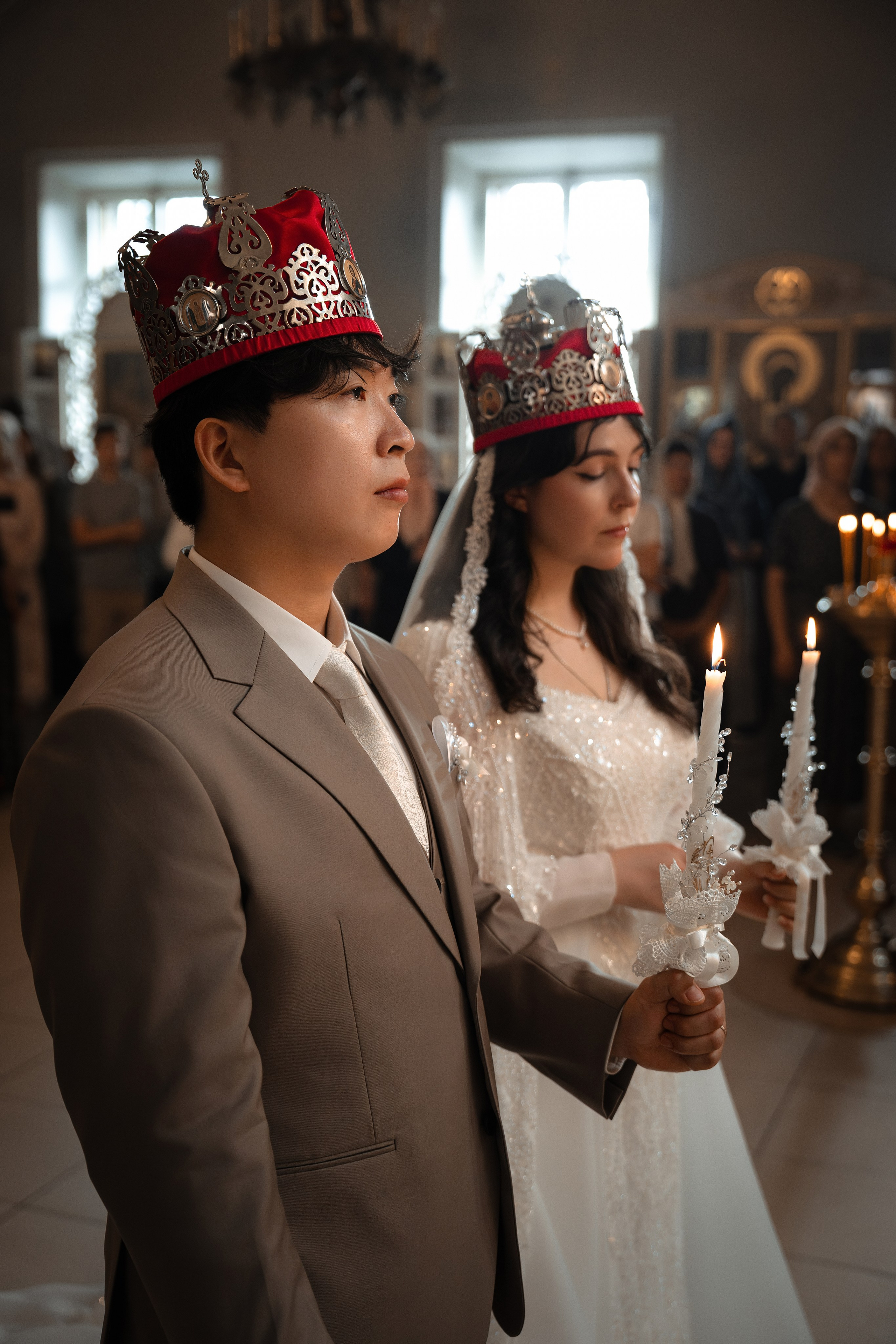 Венчание Марии и Ивана. Фото- и видеосъёмка крещения и венчания. Фотограф на крещение Москва