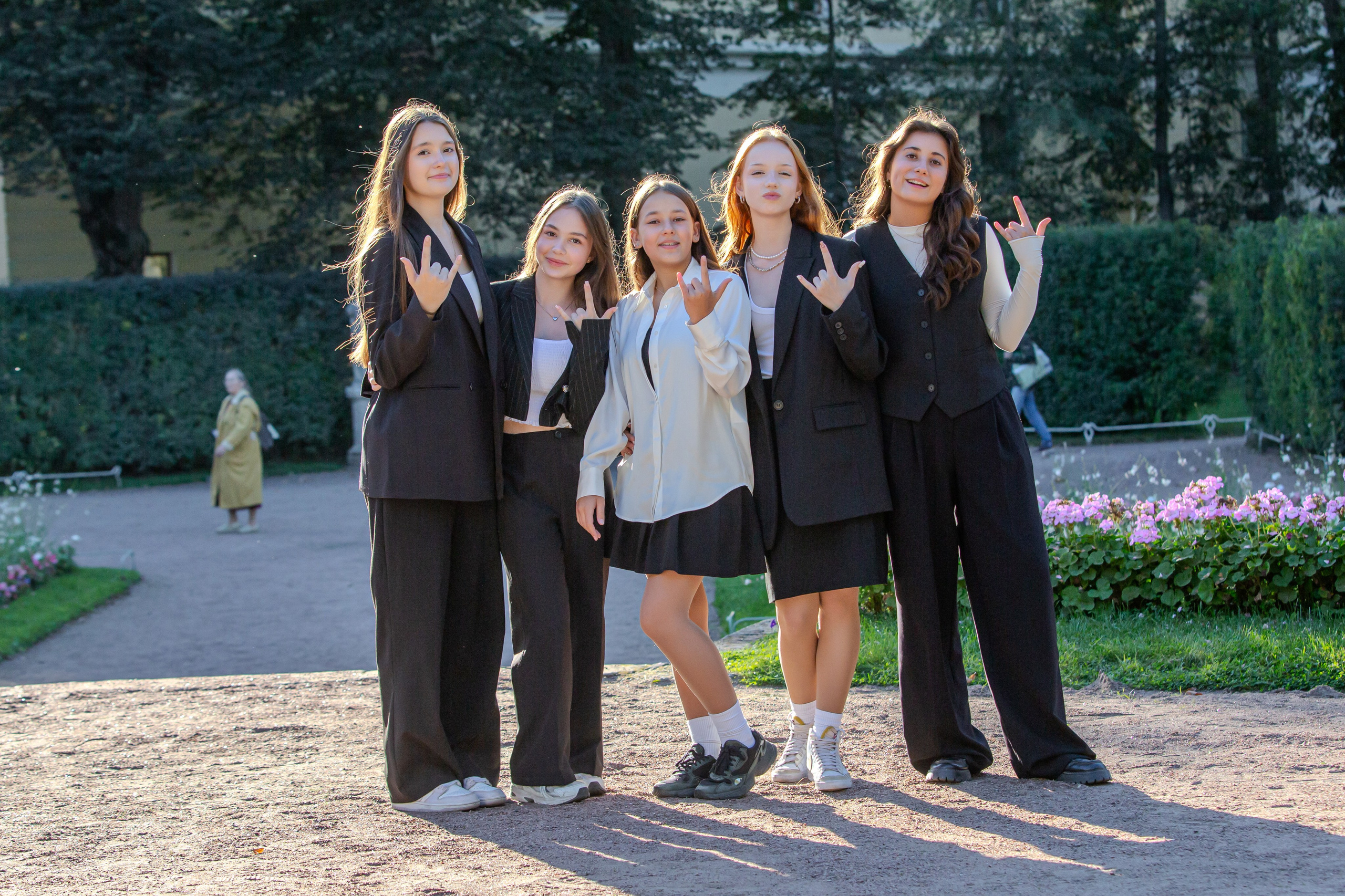 Осень. Старшая школа. Свадебный, семейный, детский фотограф в Санкт-Петербурге