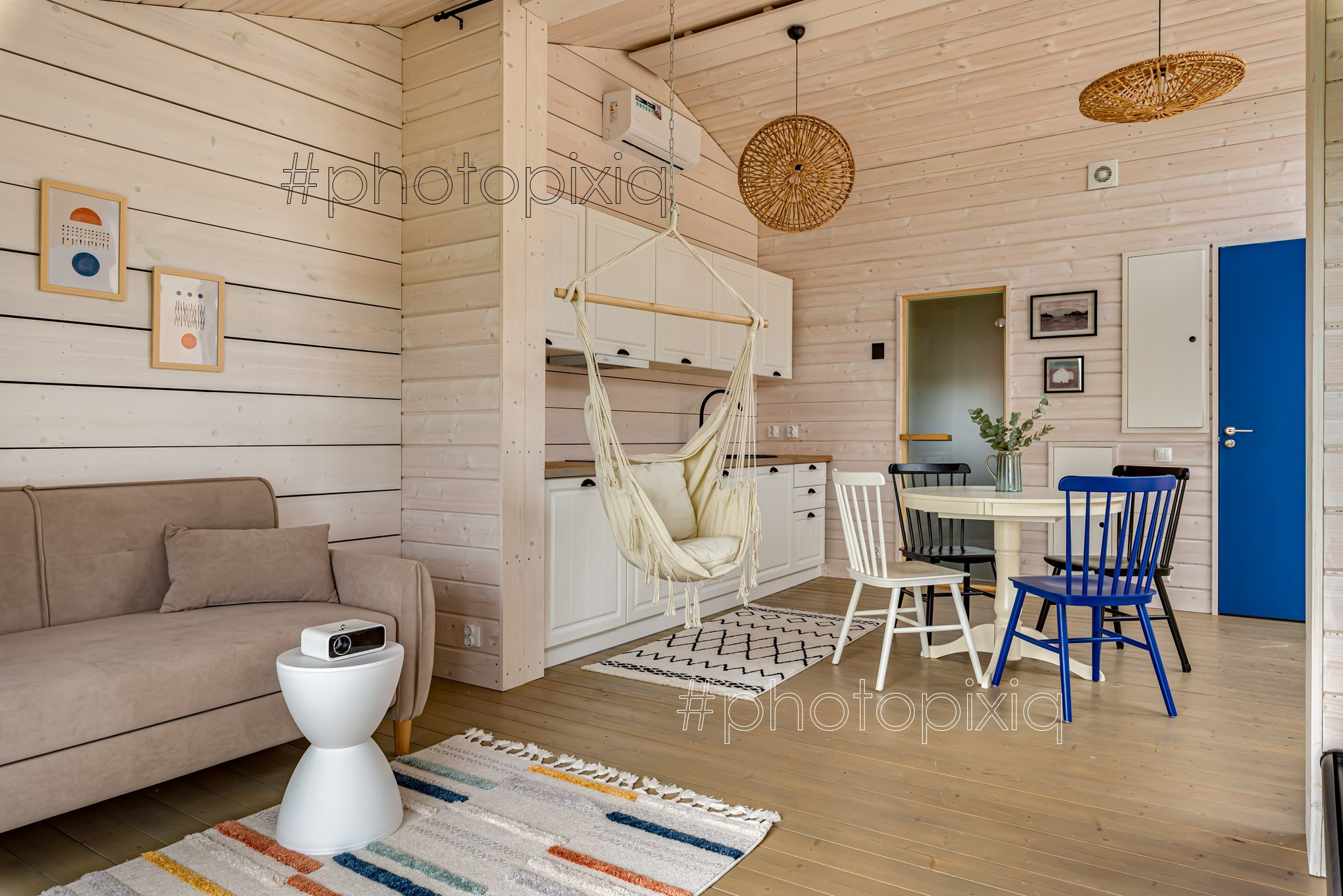 Съёмка загородного дома на Оке для аренды. Интерьерная съёмка и виртуальные туры — Интерьерный фотограф Кузнецов Сергей (photopixiq)