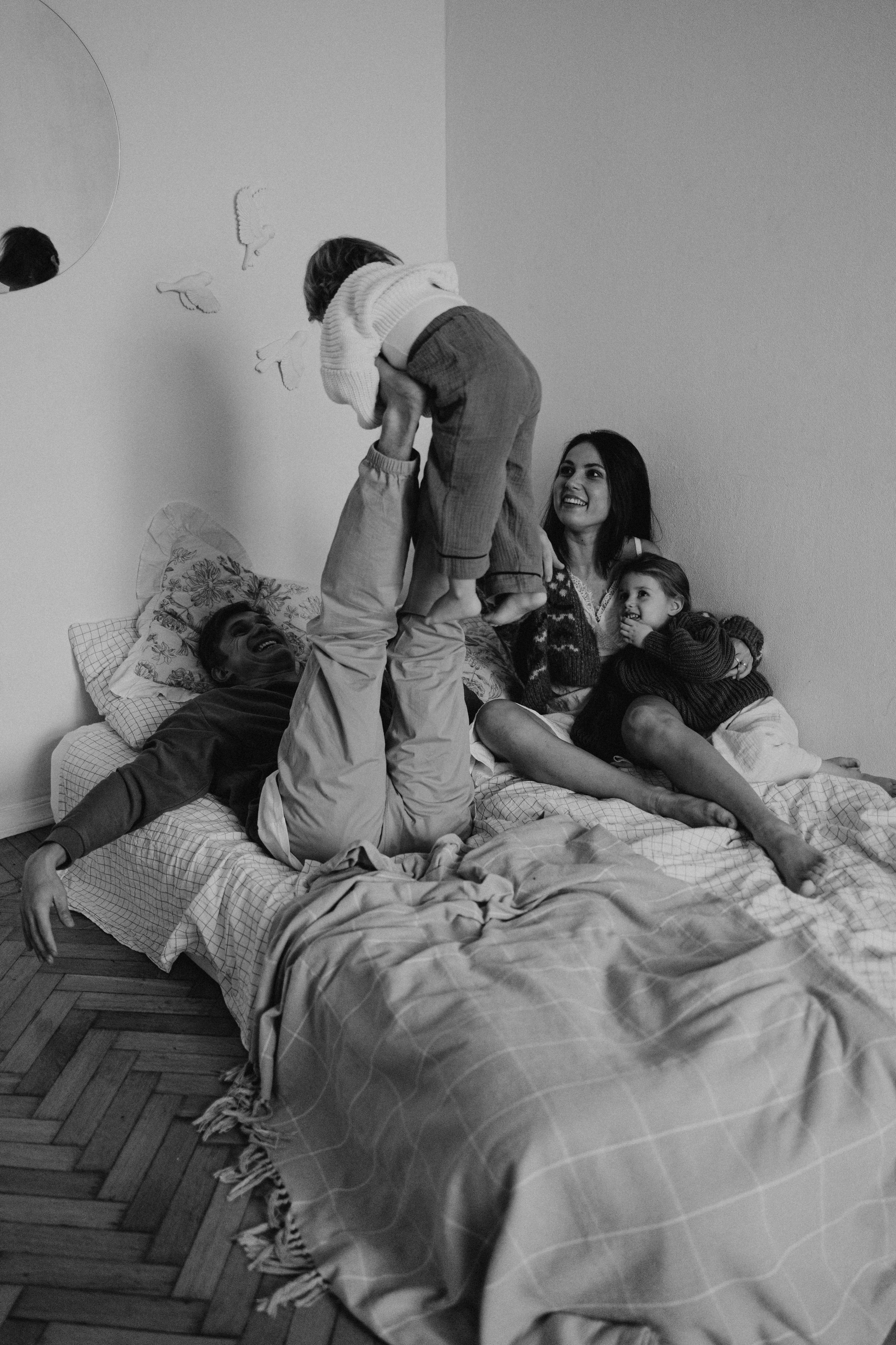 Семейное утро. Семейный фотограф в Москве Бунина Маргарита