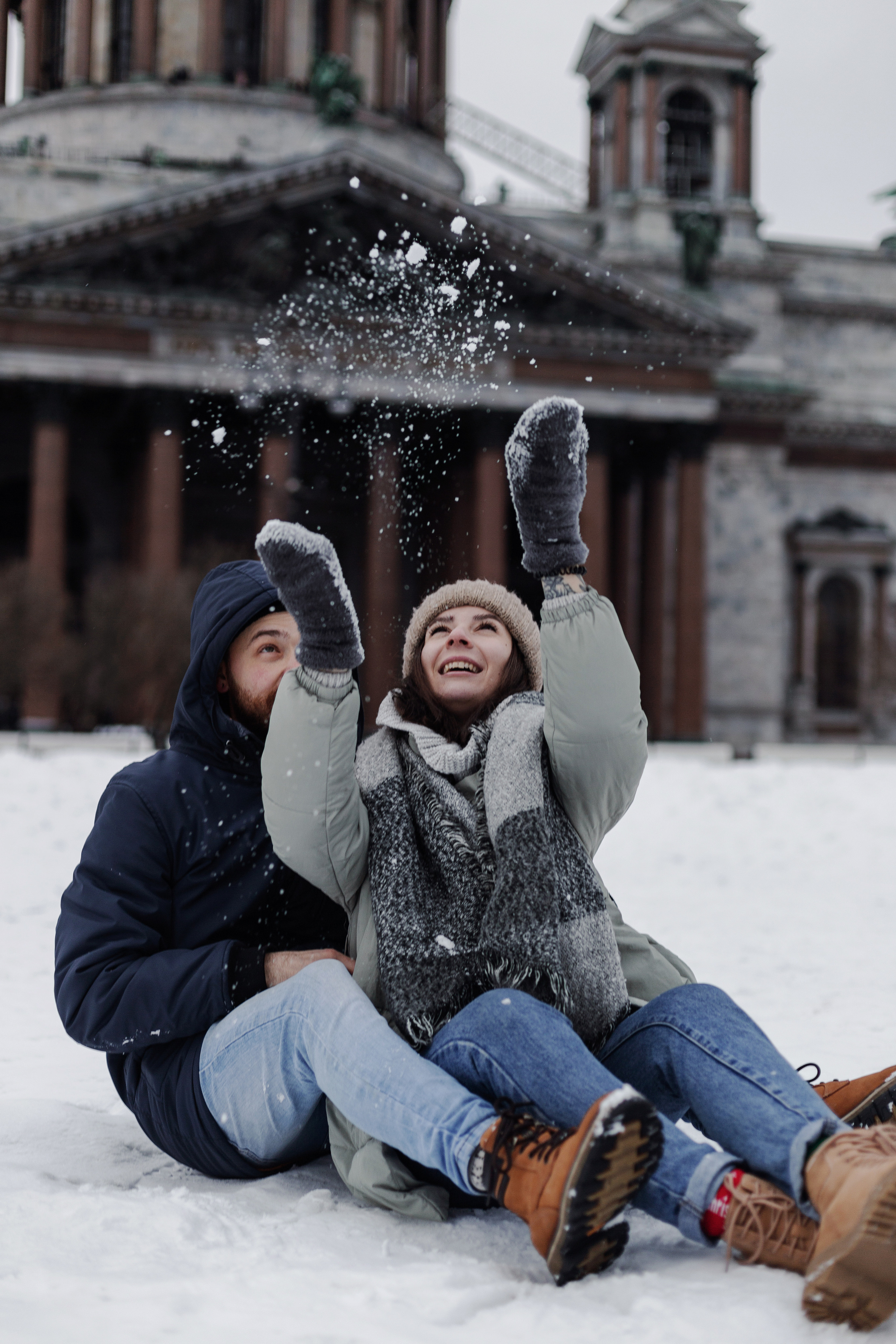 Настя и Саша. Портретный фотограф в Санкт-Петербурге Элина Ситникова