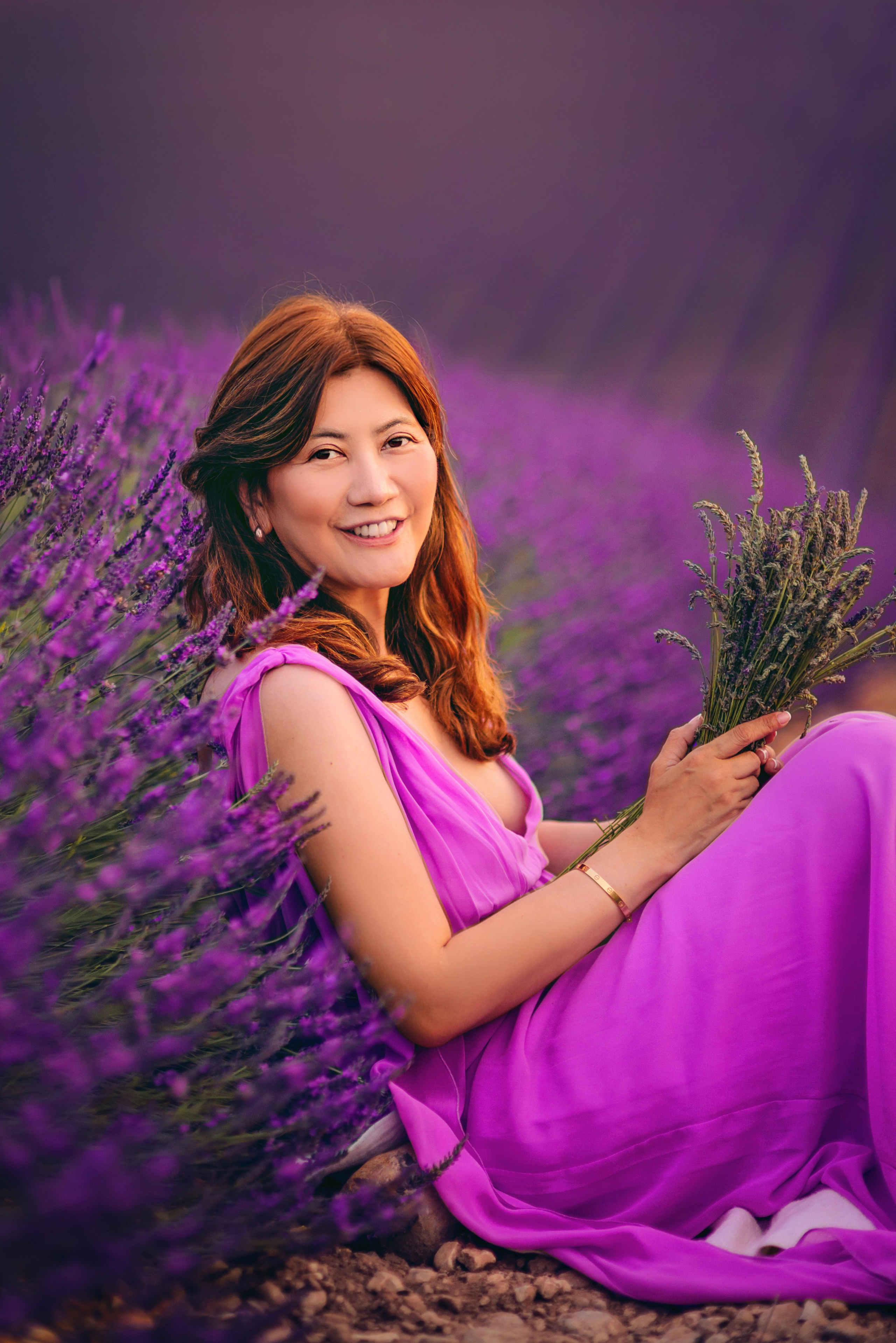 Lavender. Photographer in Provence Julia Lipiainen
