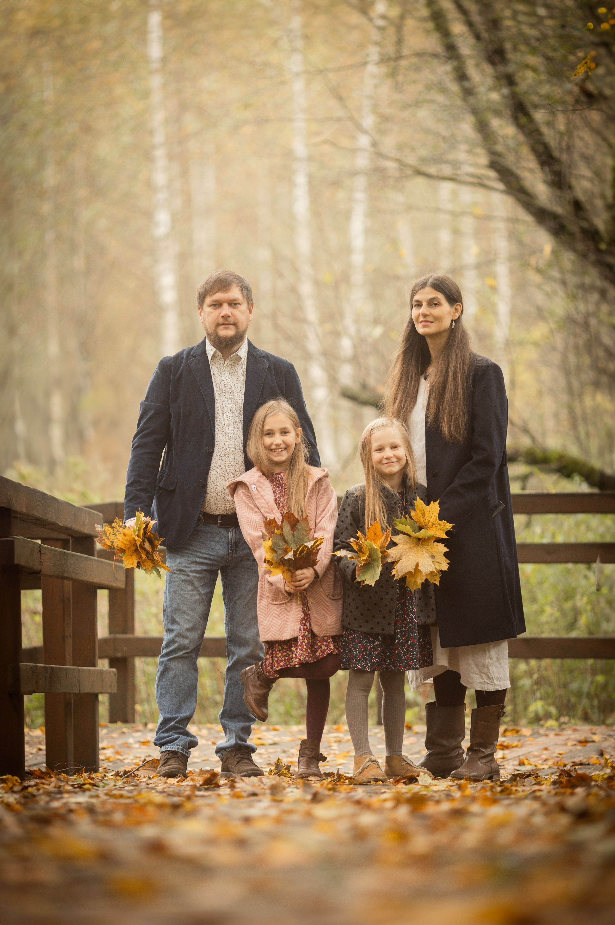 Осенняя прогулка. Детский и семейный фотограф Зоя Павкина