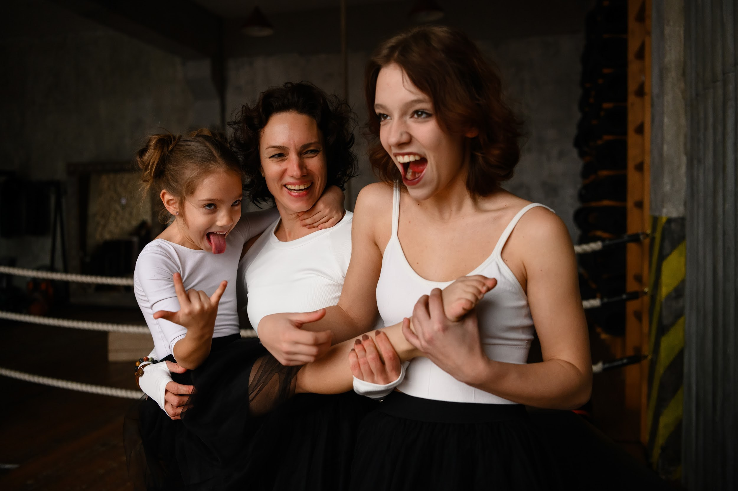 Спортивная семья. Фотограф Марина Росси