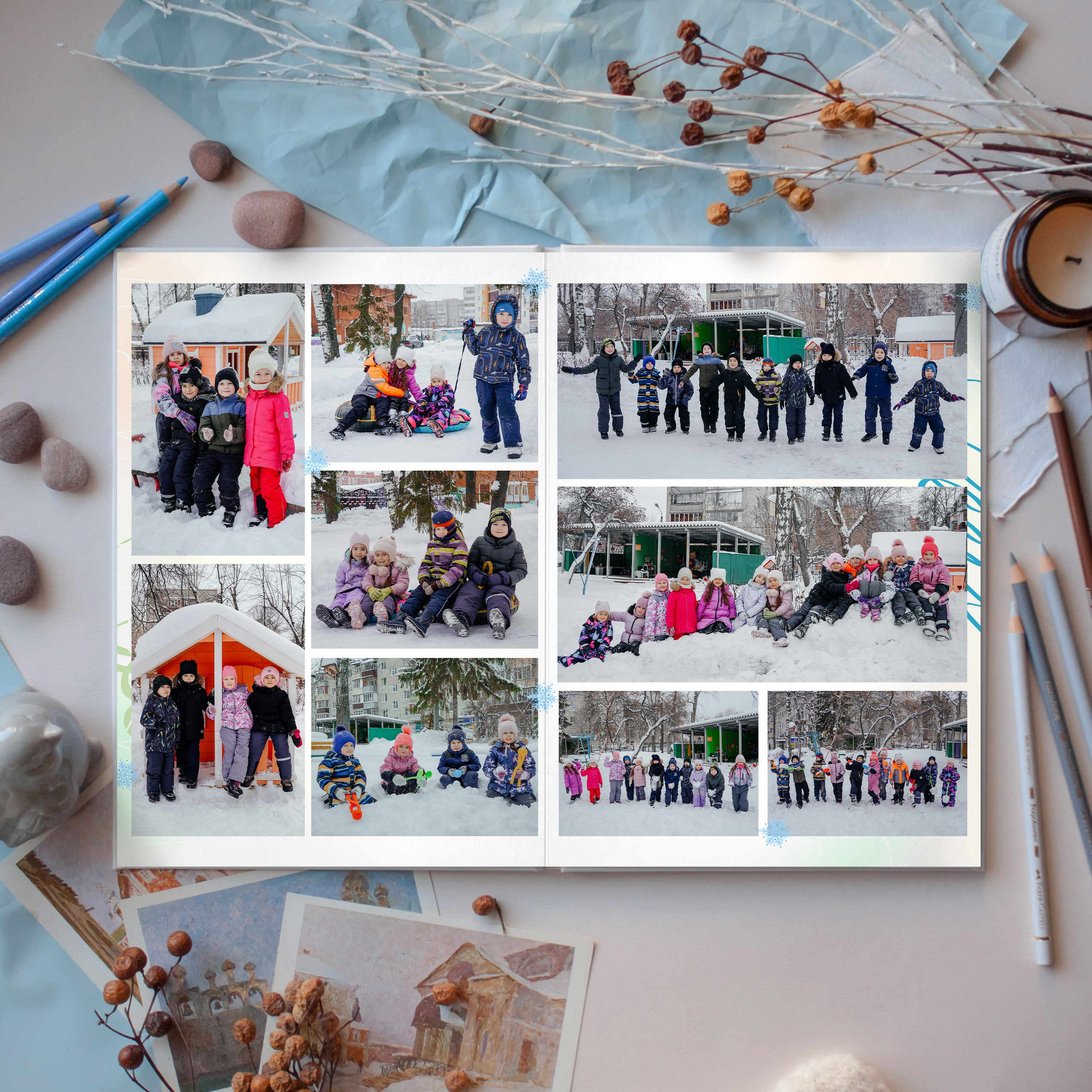 Альбомы для детского сада. Выпускные фотоальбомы в Казани