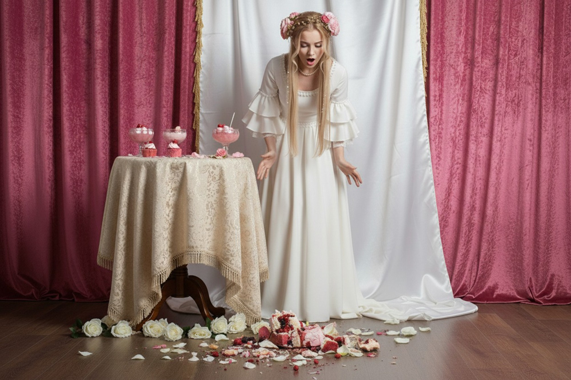 Творческая фотосессия «Тортичный Апокалипсис». Фотограф в Москве Виталий Мишкин