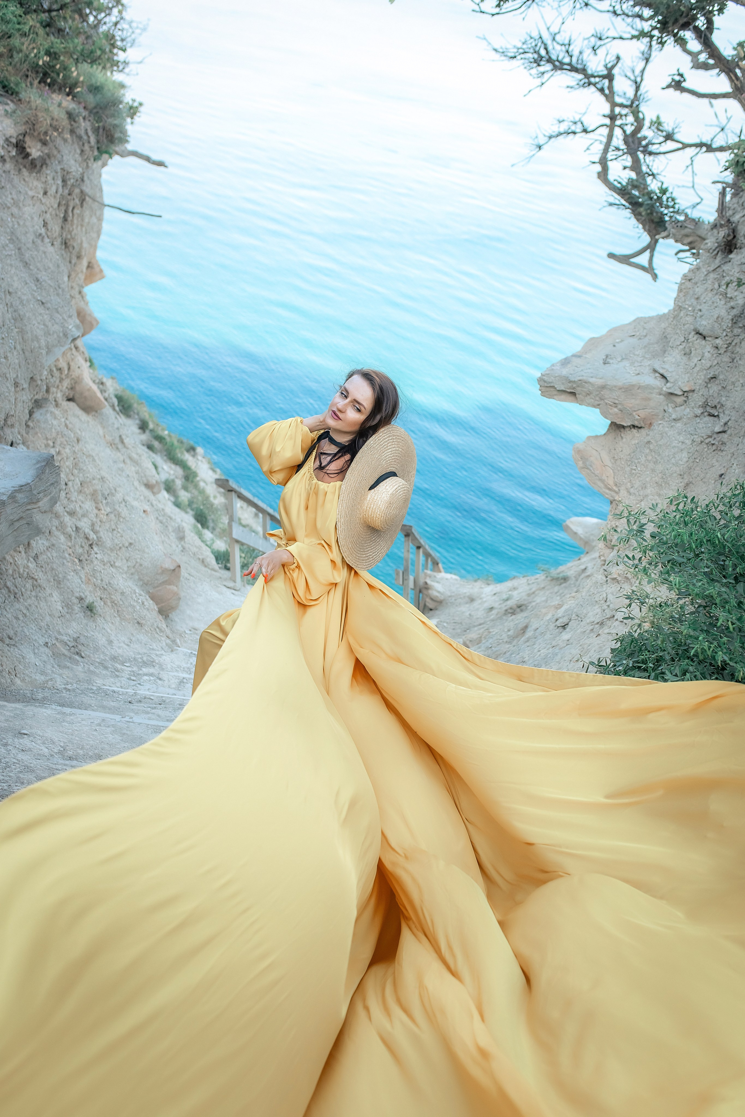 Летящие платья. Художественный фотограф Анапа Александра Долбикова