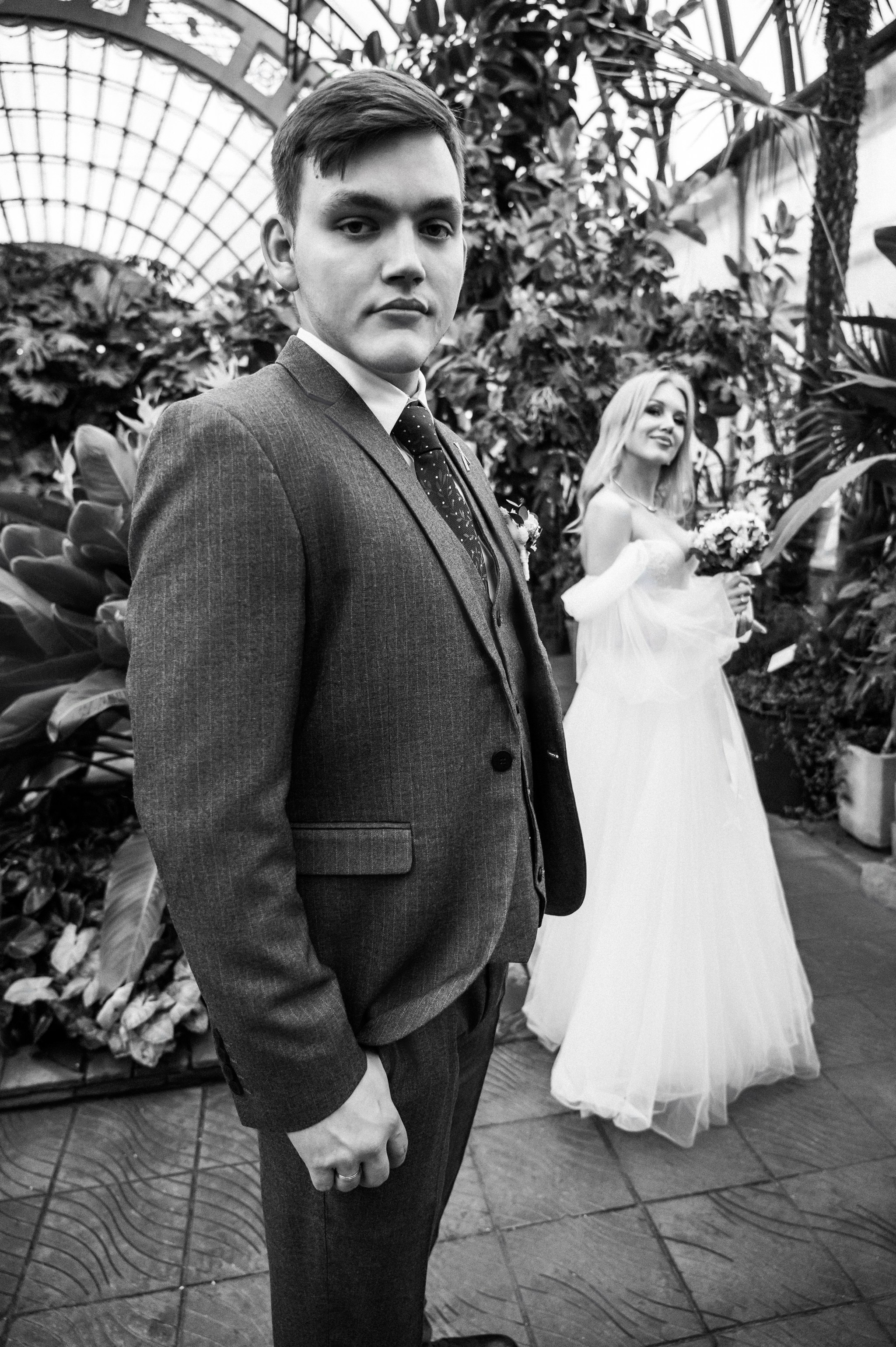 Оранжерея Таврического сада. Свадебный и семейный фотограф из Санкт-Петербурга Климов Анатолий