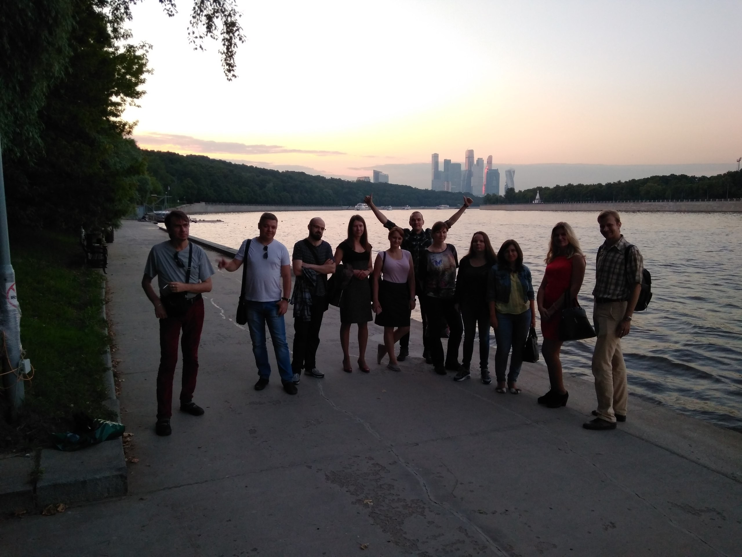 Прогулка на Воробьевых горах | 25.07.2017. Галерея Фантим