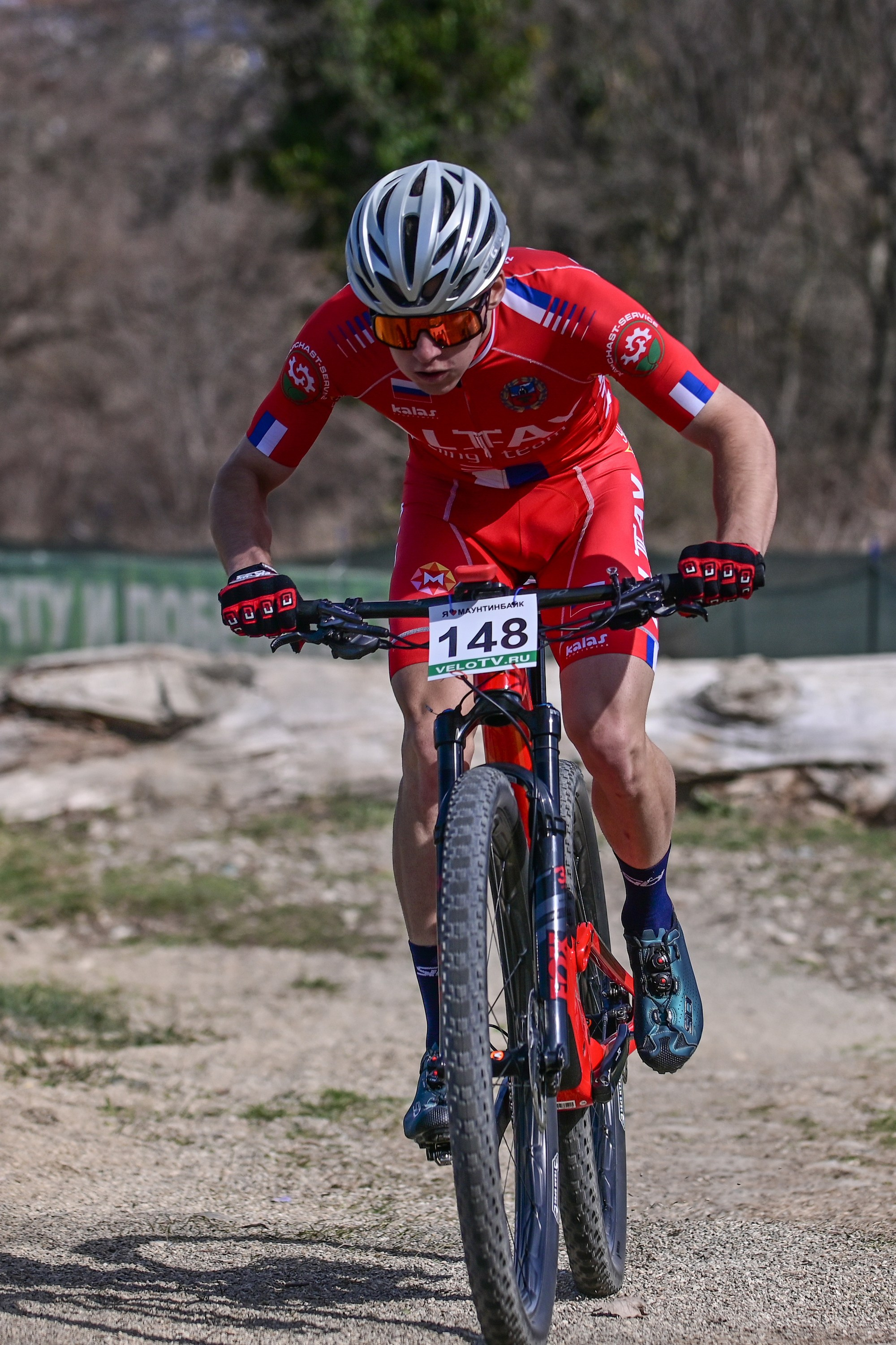 Маунтинбайк, кросс-кантри в Архипо-Осиповке 16 марта 2025. Спортивный фотограф, фотожурналист Павел Ларькин