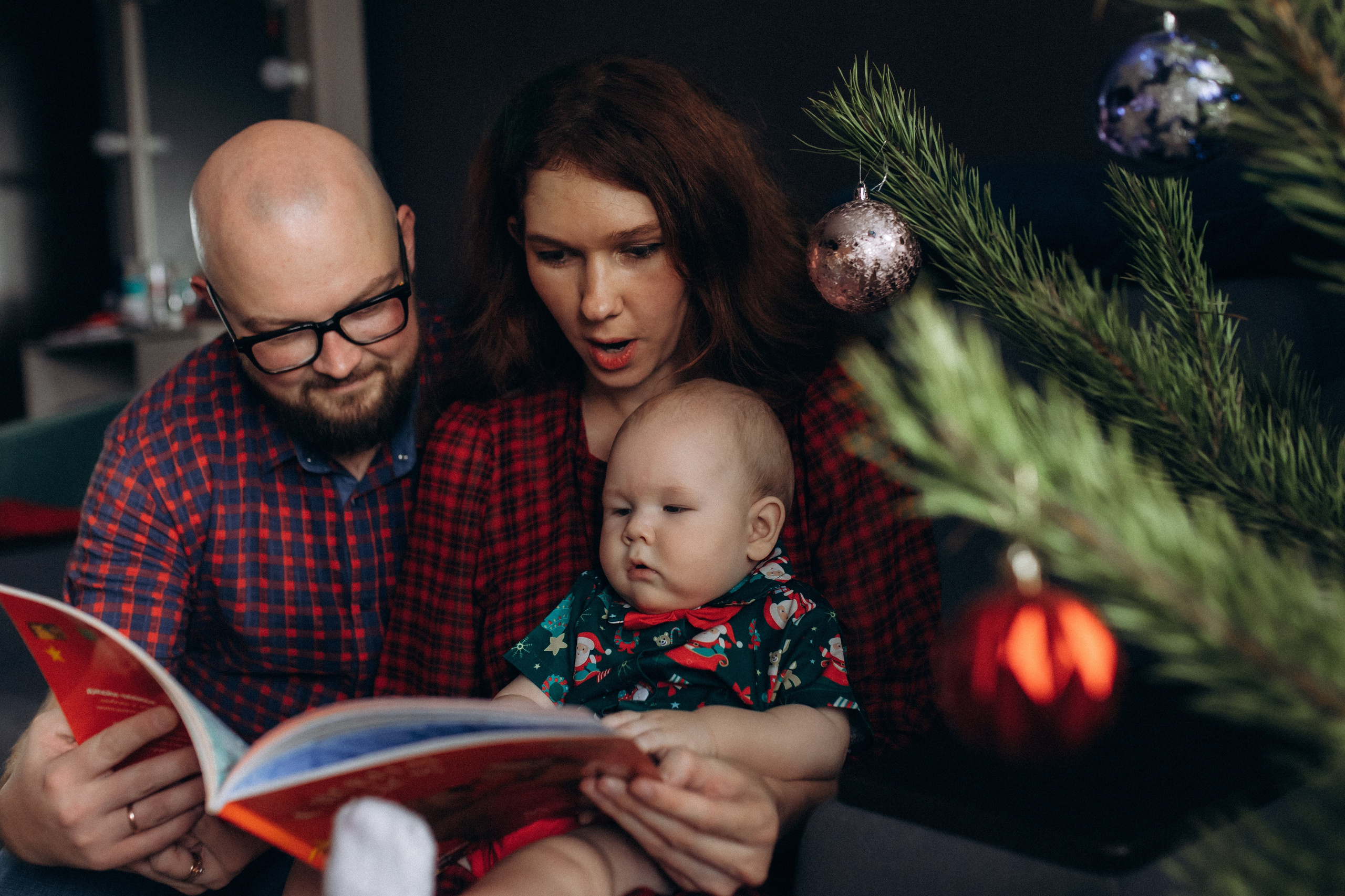 Твой первый Новый год. Семейный, свадебный фотограф в Чите Екатерина Мельникова