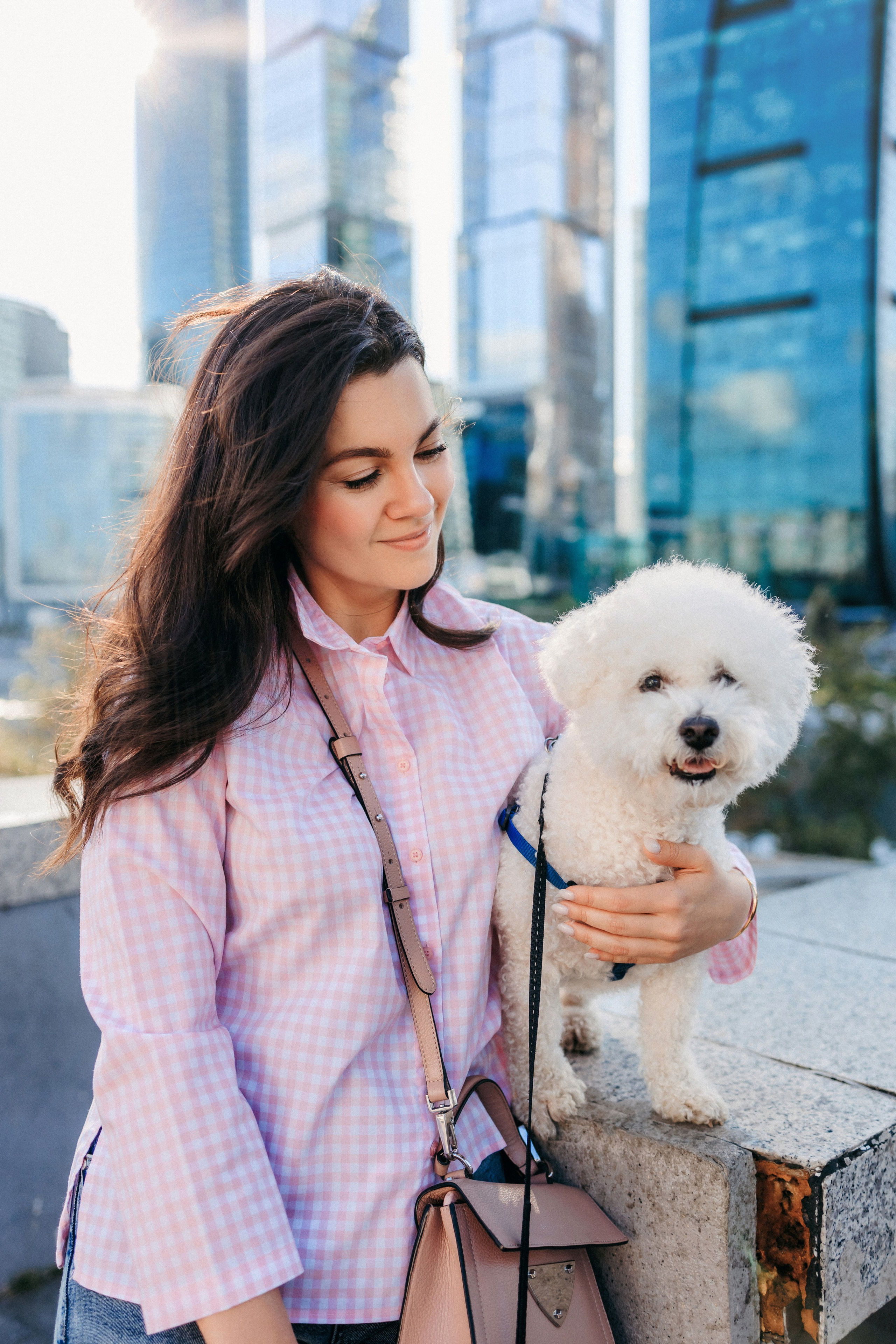 Марина, Данил и Бруно. Фотограф-анималист Елена Радченко, Москва