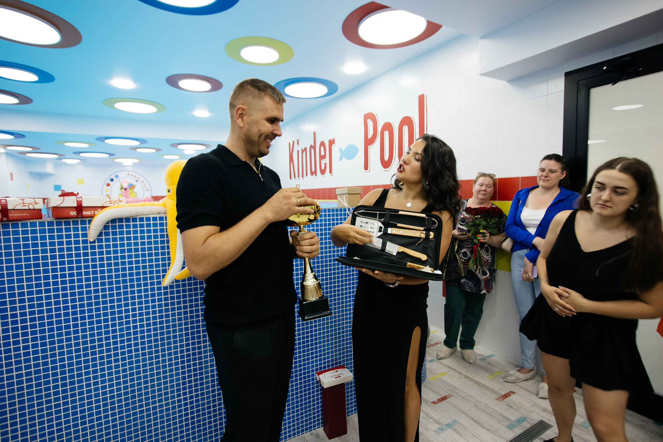 Открытие бассейна. Фотограф в Иркутске