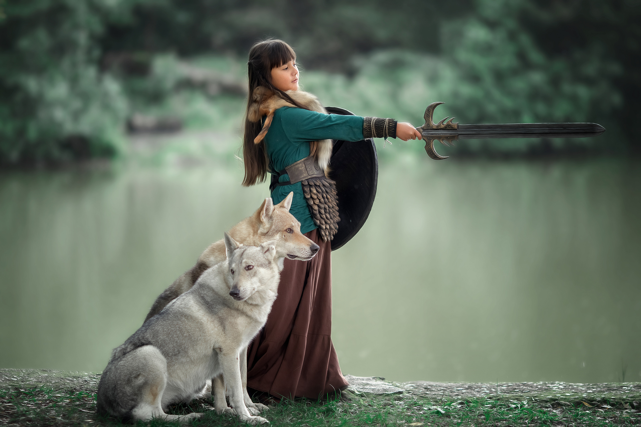 Viking & Wolf. Children’s and family photographer Ekaterina Ureva in Moscow