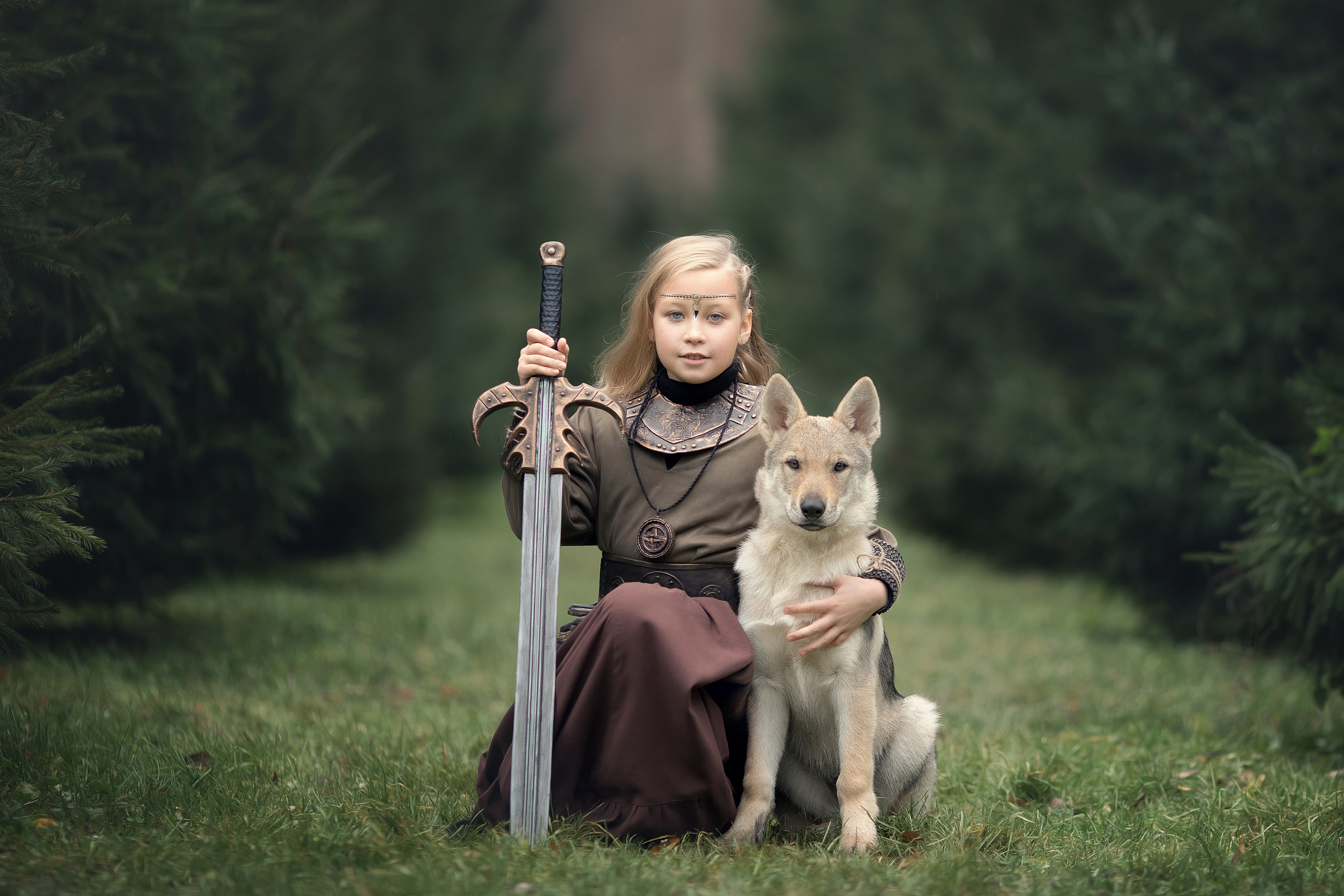 Viking & Wolf. Children’s and family photographer Ekaterina Ureva in Moscow