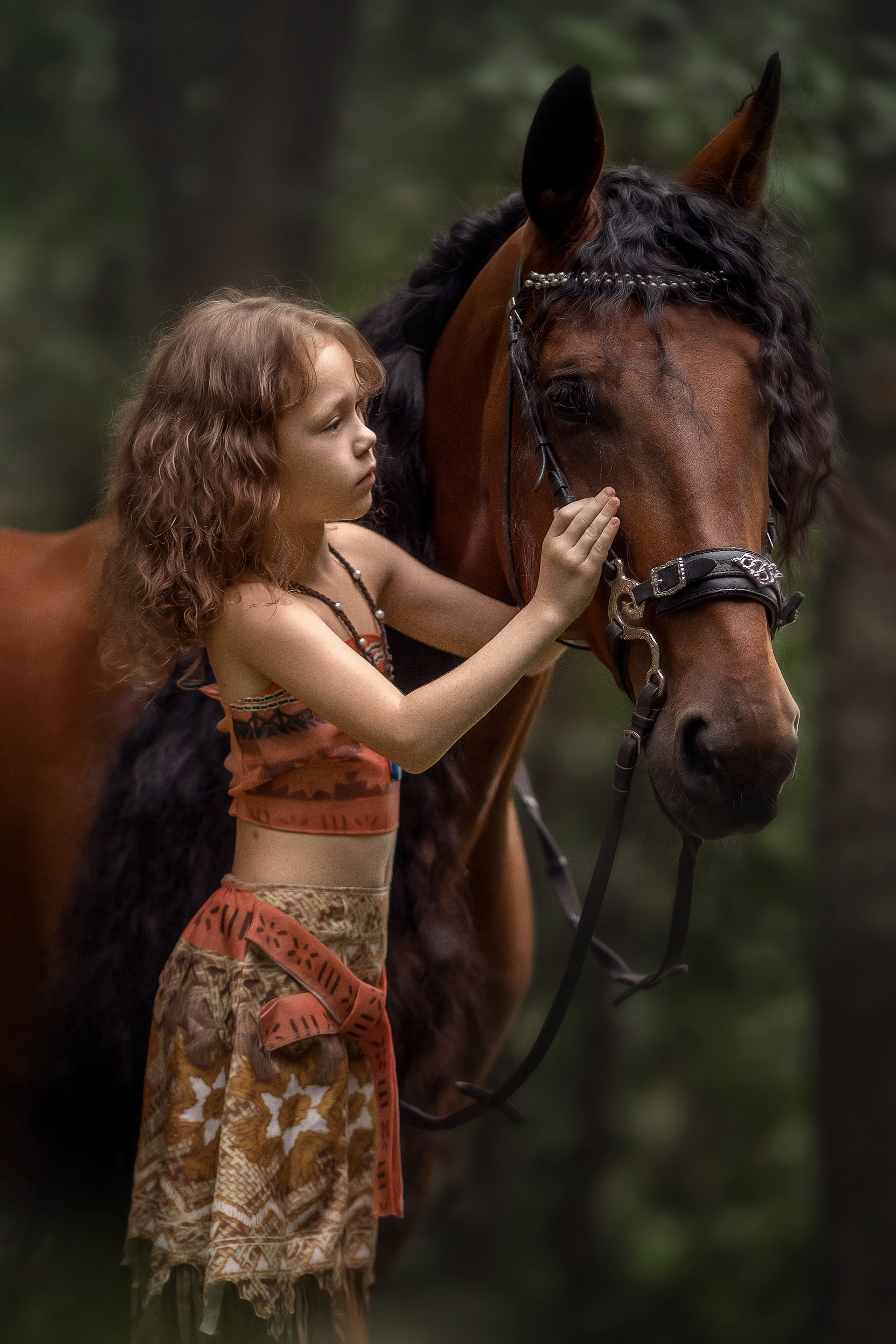 The chief’s daughter. Children’s and family photographer Ekaterina Ureva in Moscow