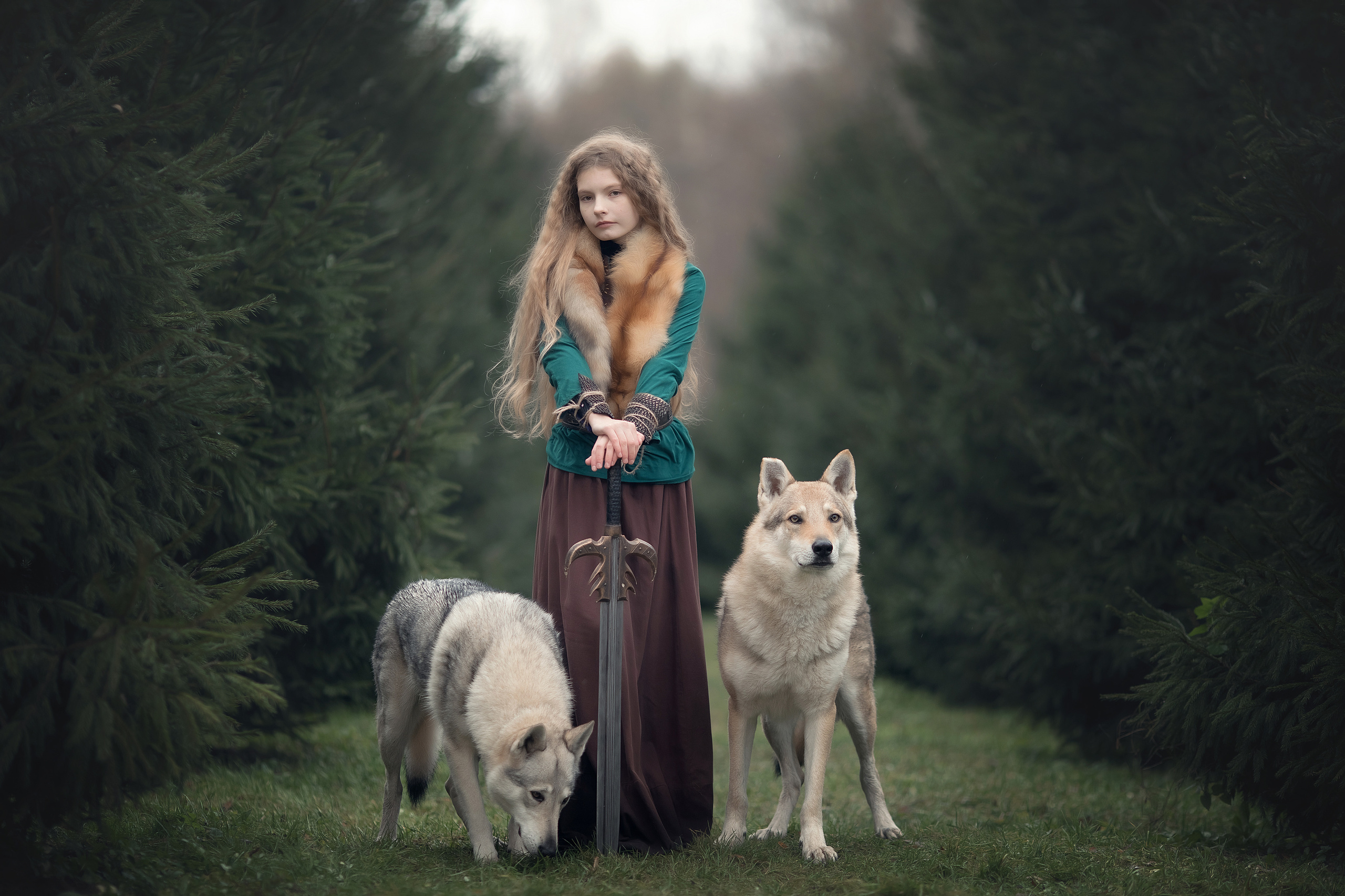 Viking & Wolf. Children’s and family photographer Ekaterina Ureva in Moscow